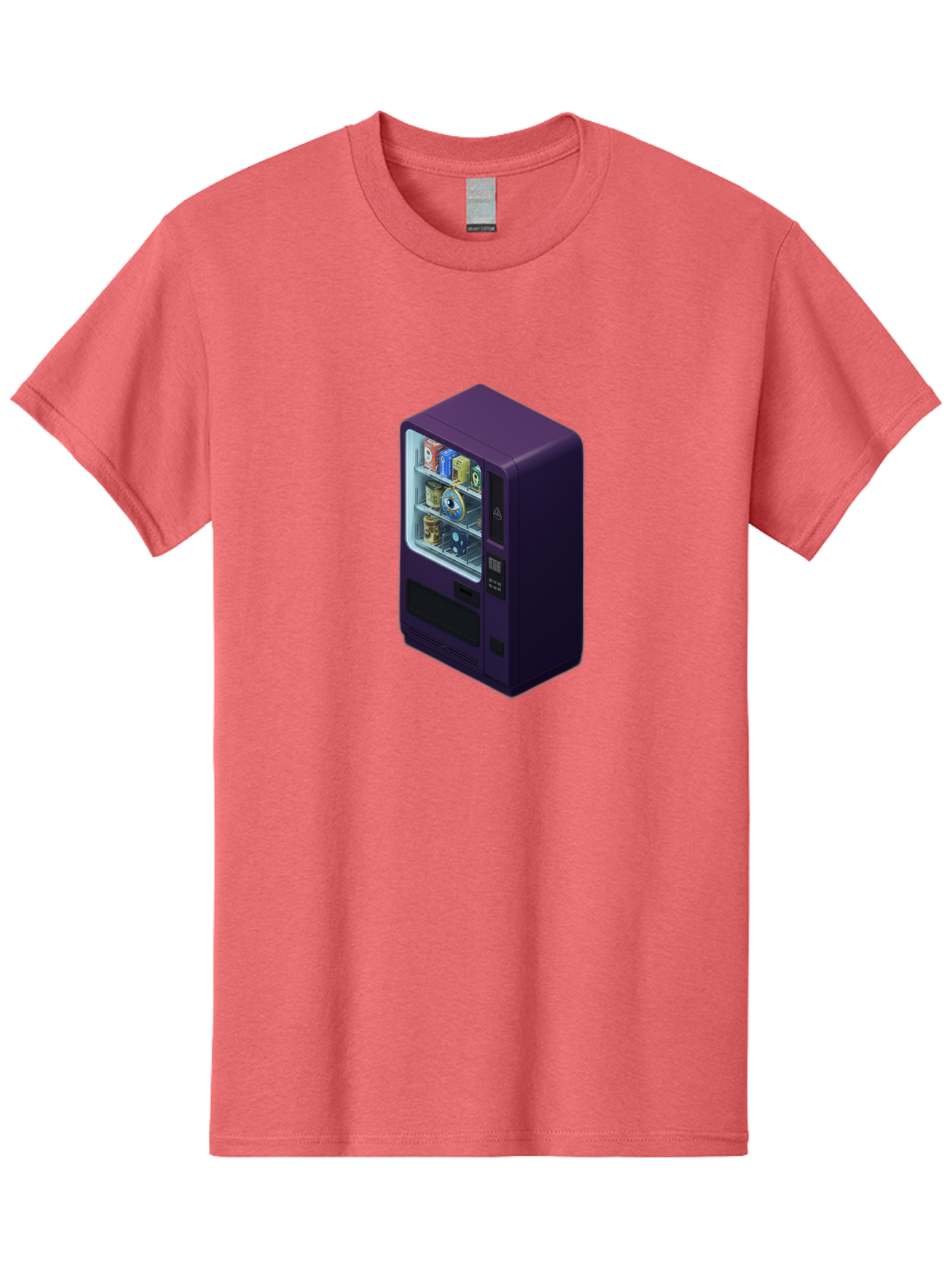 Vending-Machine-1 Men'S Graphic Tee, 100% Cotton, Comfortable Casual Summer Wear, Machine Washable, Vintage Camera, Old Camera, Antique Camera, Black Camera, Classic Photography, Photography Equipment, Nostalgic Device, Film Camera, Camera Art Bal559 4