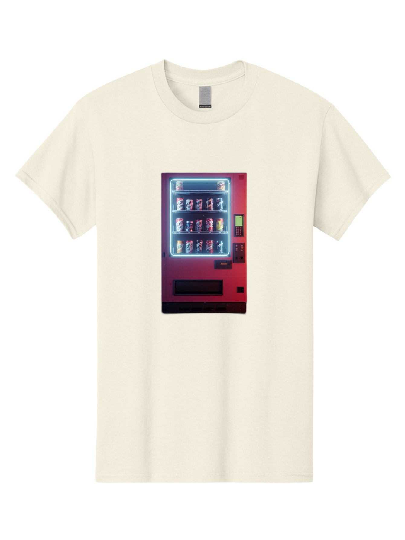 Vending-Machine-4 Men'S Graphic Tee, 100% Cotton, Comfortable Casual Summer Wear, Machine Washable, Vintage Camera, Old Camera, Antique Camera, Black Camera, Classic Photography, Photography Equipment, Nostalgic Device, Film Camera, Camera Art Bal562 5