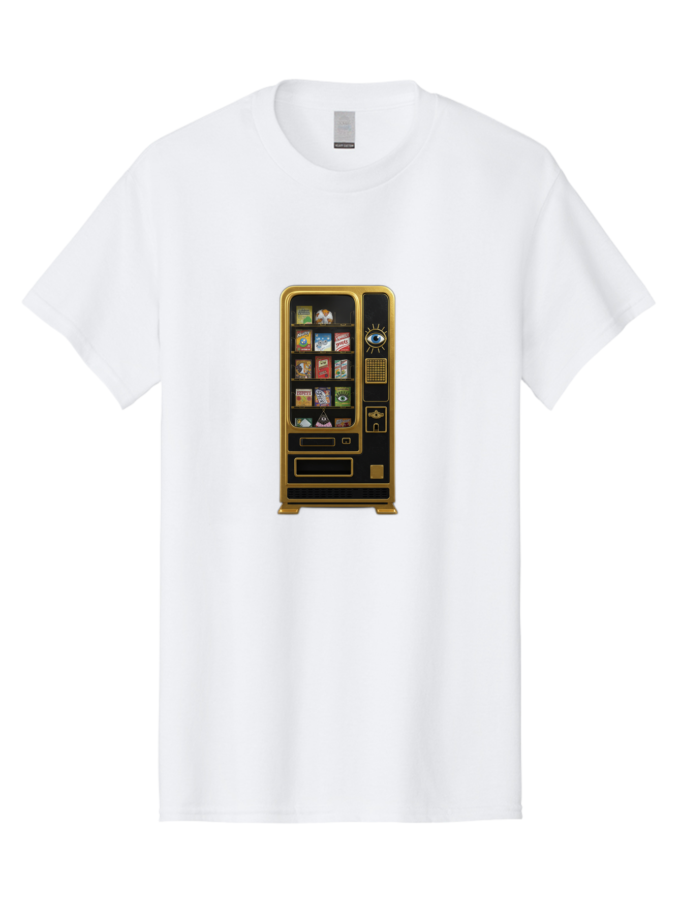 Vending-Machine Men'S Graphic Tee, 100% Cotton, Comfortable Casual Summer Wear, Machine Washable, Vintage Camera, Old Camera, Antique Camera, Black Camera, Classic Photography, Photography Equipment, Nostalgic Device, Film Camera, Camera Art Bal566 5