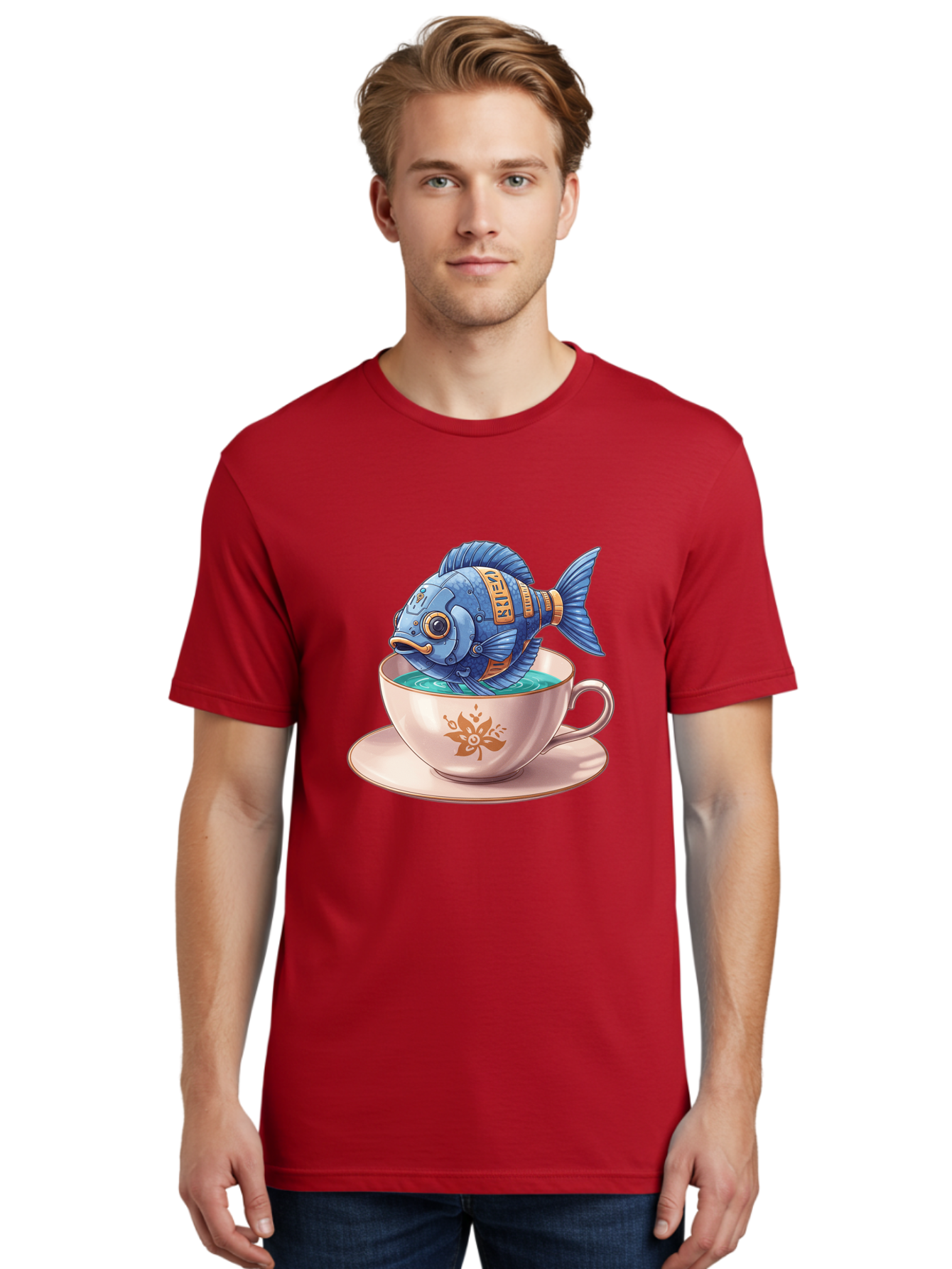 Vevor-Robotic-Fish Men'S Graphic Tee, 100% Cotton, Comfortable Casual Summer Wear, Machine Washable, Vintage Camera, Old Camera, Antique Camera, Black Camera, Classic Photography, Photography Equipment, Nostalgic Device, Film Camera, Bal567 28