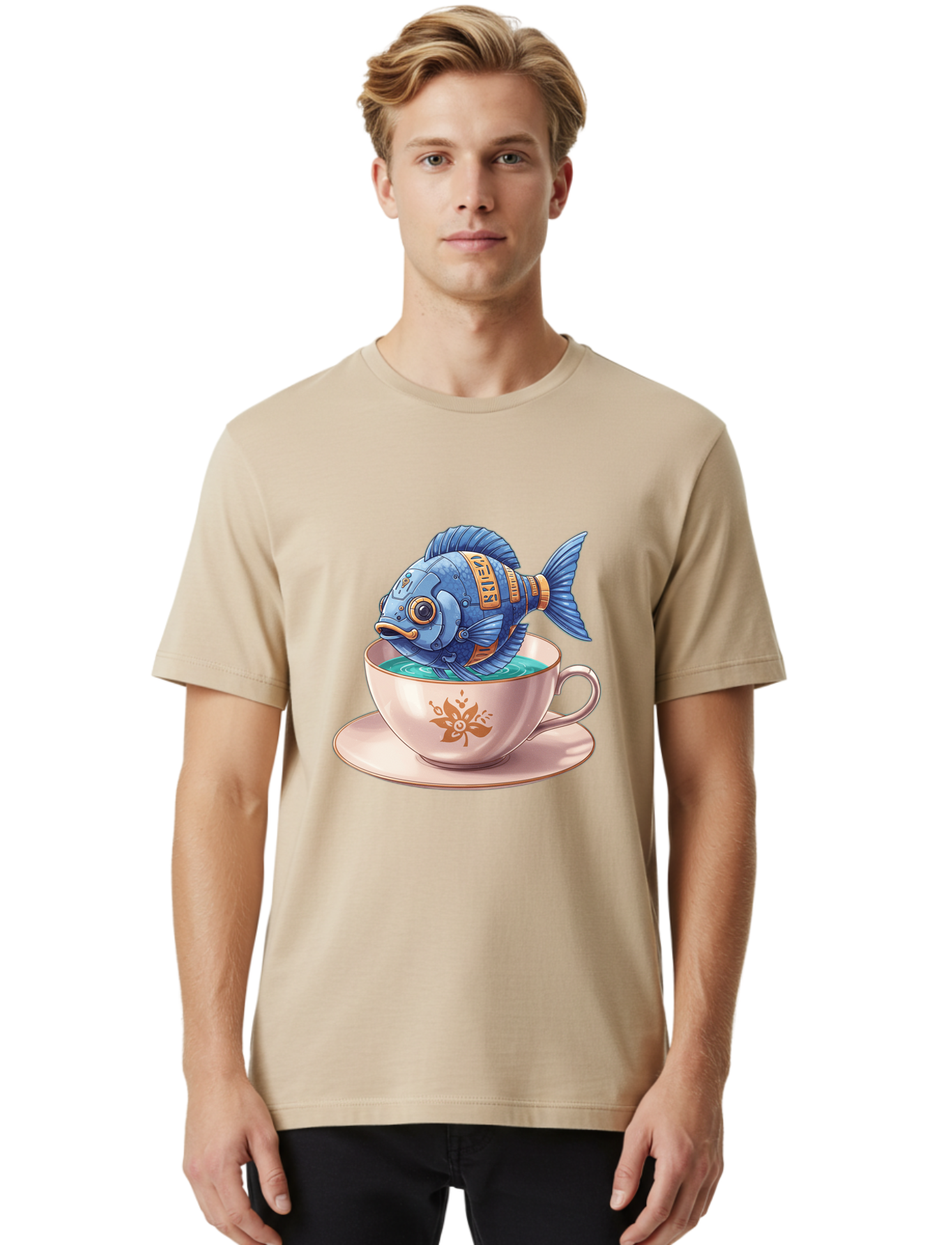 Vevor-Robotic-Fish Men'S Graphic Tee, 100% Cotton, Comfortable Casual Summer Wear, Machine Washable, Vintage Camera, Old Camera, Antique Camera, Black Camera, Classic Photography, Photography Equipment, Nostalgic Device, Film Camera, Bal567 23
