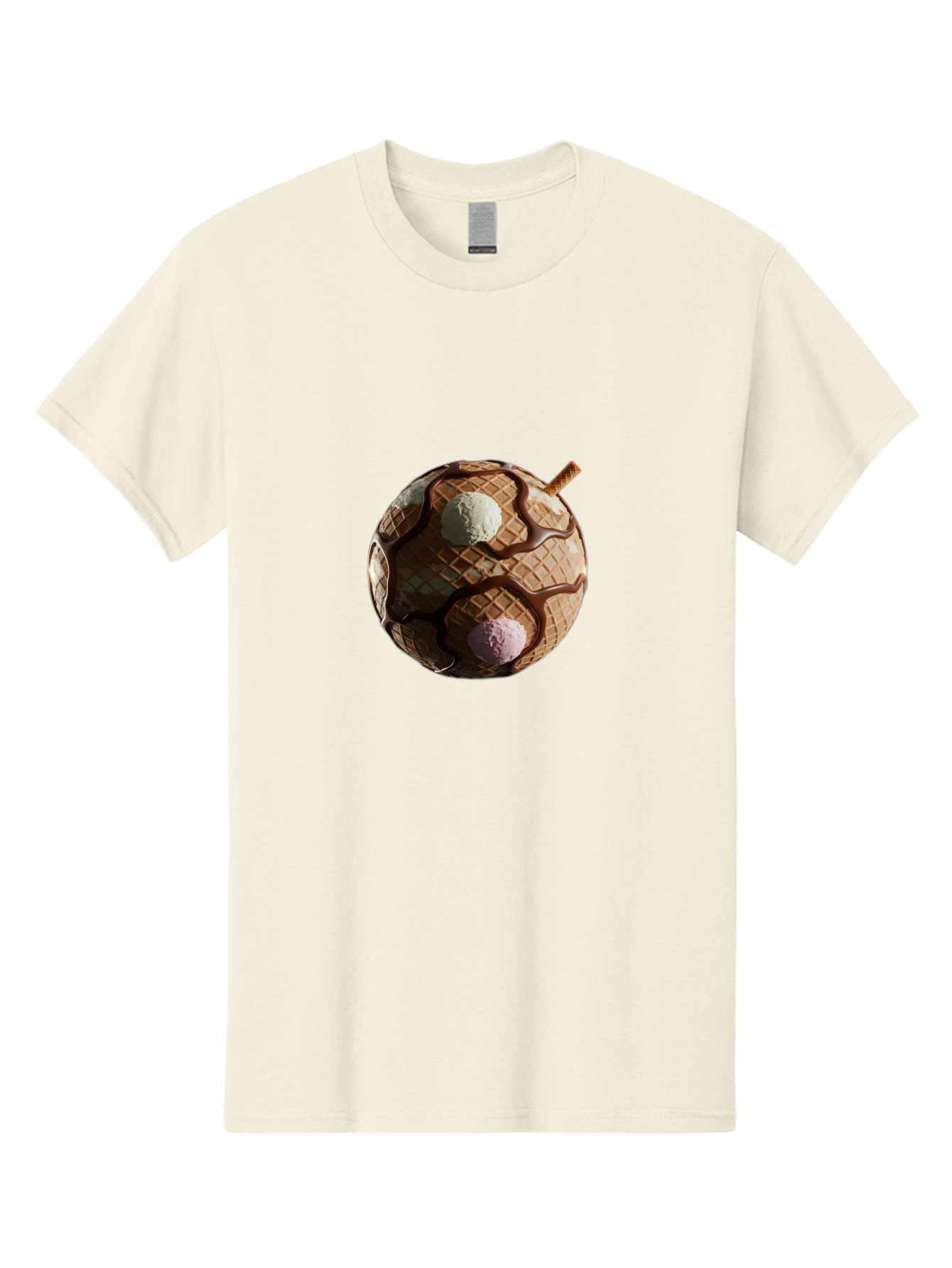 Waffle-Ice-Cream Men'S Graphic Tee, 100% Cotton, Comfortable Casual Summer Wear, Machine Washable, Vintage Camera, Old Camera, Antique Camera, Black Camera, Classic Photography, Photography Equipment, Nostalgic Device, Film Camera, Camera Art Bal583 6