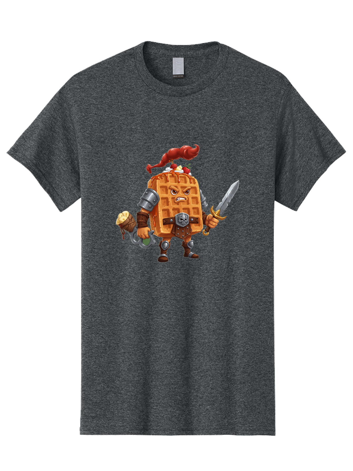 Waffle-Knight Men'S Graphic Tee, 100% Cotton, Comfortable Casual Summer Wear, Machine Washable, Vintage Camera, Old Camera, Antique Camera, Black Camera, Classic Photography, Photography Equipment, Nostalgic Device, Film Camera, Camera Art Bal584 5