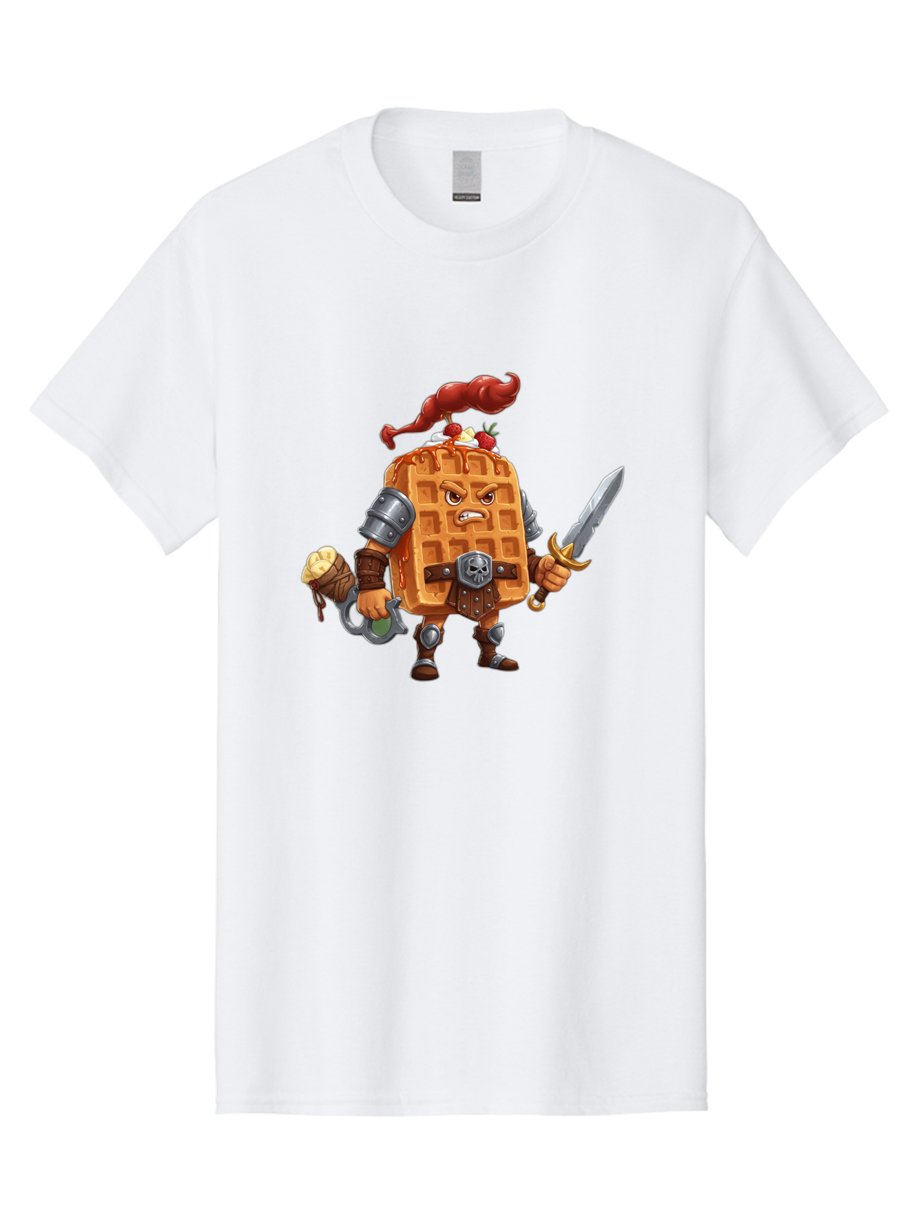 Waffle-Knight Men'S Graphic Tee, 100% Cotton, Comfortable Casual Summer Wear, Machine Washable, Vintage Camera, Old Camera, Antique Camera, Black Camera, Classic Photography, Photography Equipment, Nostalgic Device, Film Camera, Camera Art Bal584 3