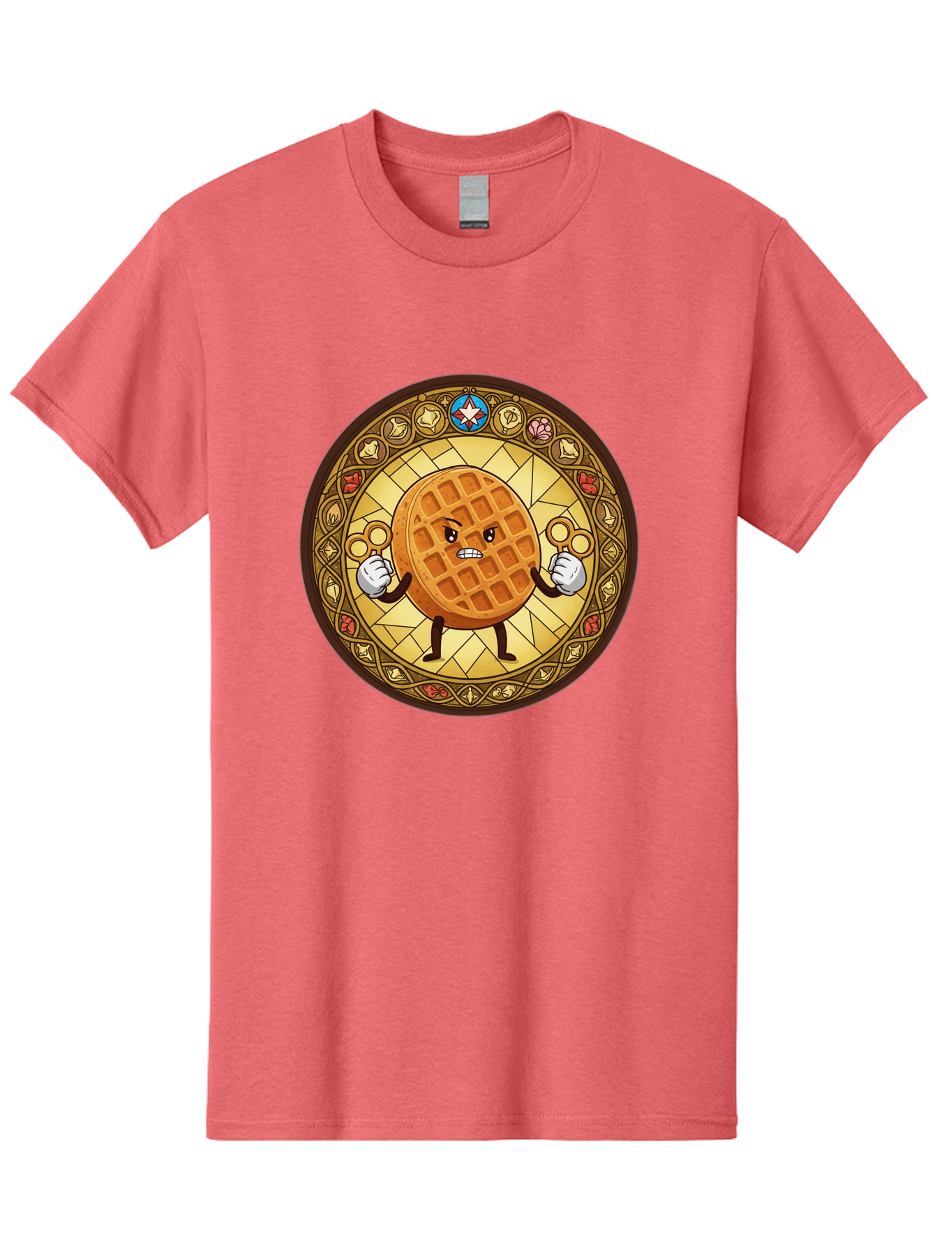 Waffle Men'S Graphic Tee, 100% Cotton, Comfortable Casual Summer Wear, Machine Washable, Vintage Camera, Old Camera, Antique Camera, Black Camera, Classic Photography, Photography Equipment, Nostalgic Device, Film Camera, Camera Art Bal585 4