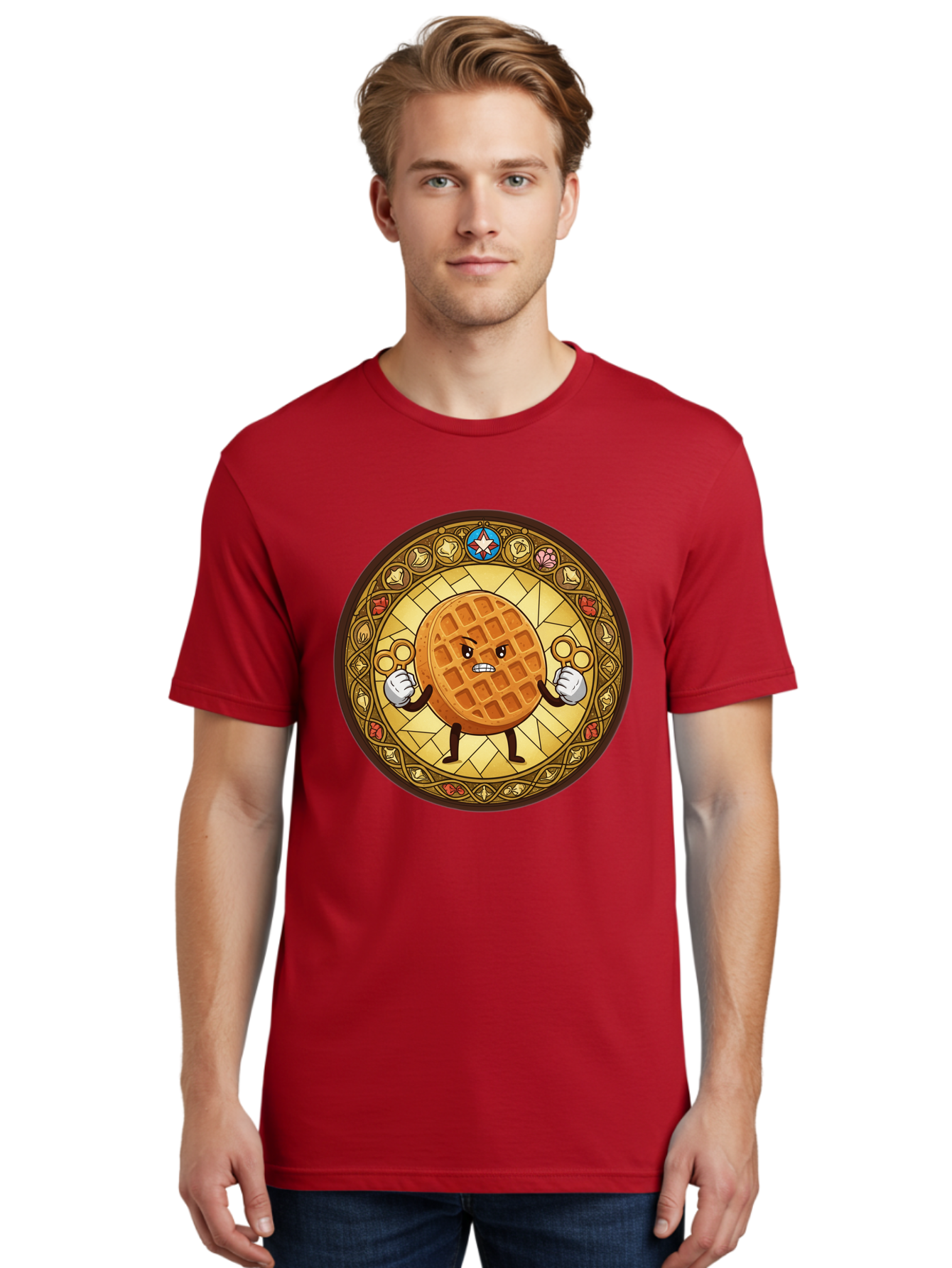 Waffle Men'S Graphic Tee, 100% Cotton, Comfortable Casual Summer Wear, Machine Washable, Vintage Camera, Old Camera, Antique Camera, Black Camera, Classic Photography, Photography Equipment, Nostalgic Device, Film Camera, Camera Art Bal585 28