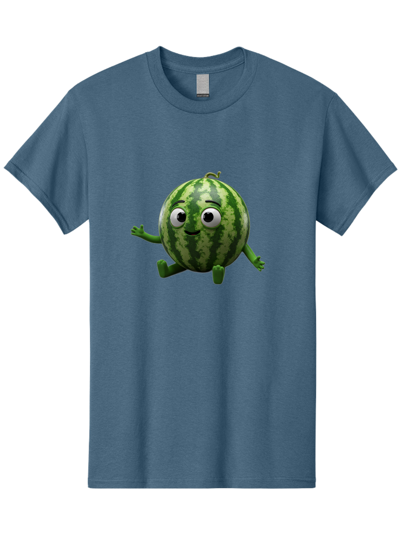 Watermelon-Character Men'S Graphic Tee, 100% Cotton, Comfortable Casual Summer Wear, Machine Washable, Vintage Camera, Old Camera, Antique Camera, Black Camera, Classic Photography, Photography Equipment, Nostalgic Device, Film Camera, Bal589 3