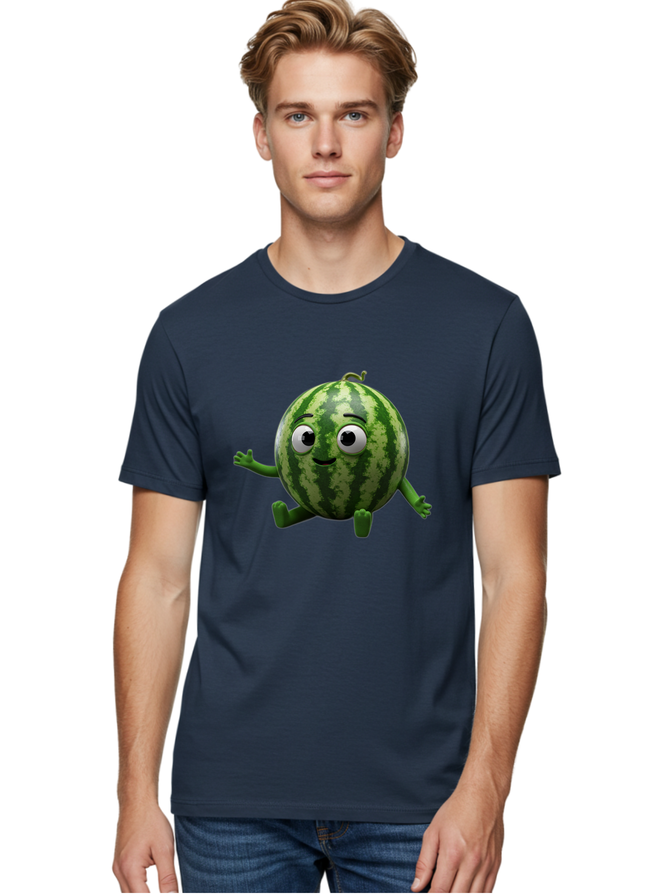 Watermelon-Character Men'S Graphic Tee, 100% Cotton, Comfortable Casual Summer Wear, Machine Washable, Vintage Camera, Old Camera, Antique Camera, Black Camera, Classic Photography, Photography Equipment, Nostalgic Device, Film Camera, Bal589 29