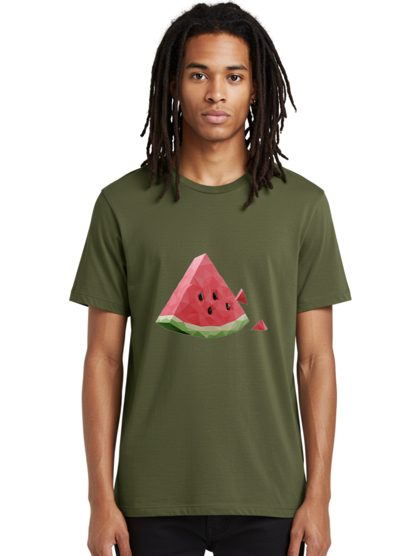 Watermelon-Slice-2 Men'S Graphic Tee, 100% Cotton, Comfortable Casual Summer Wear, Machine Washable, Vintage Camera, Old Camera, Antique Camera, Black Camera, Classic Photography, Photography Equipment, Nostalgic Device, Film Camera, Bal591 24