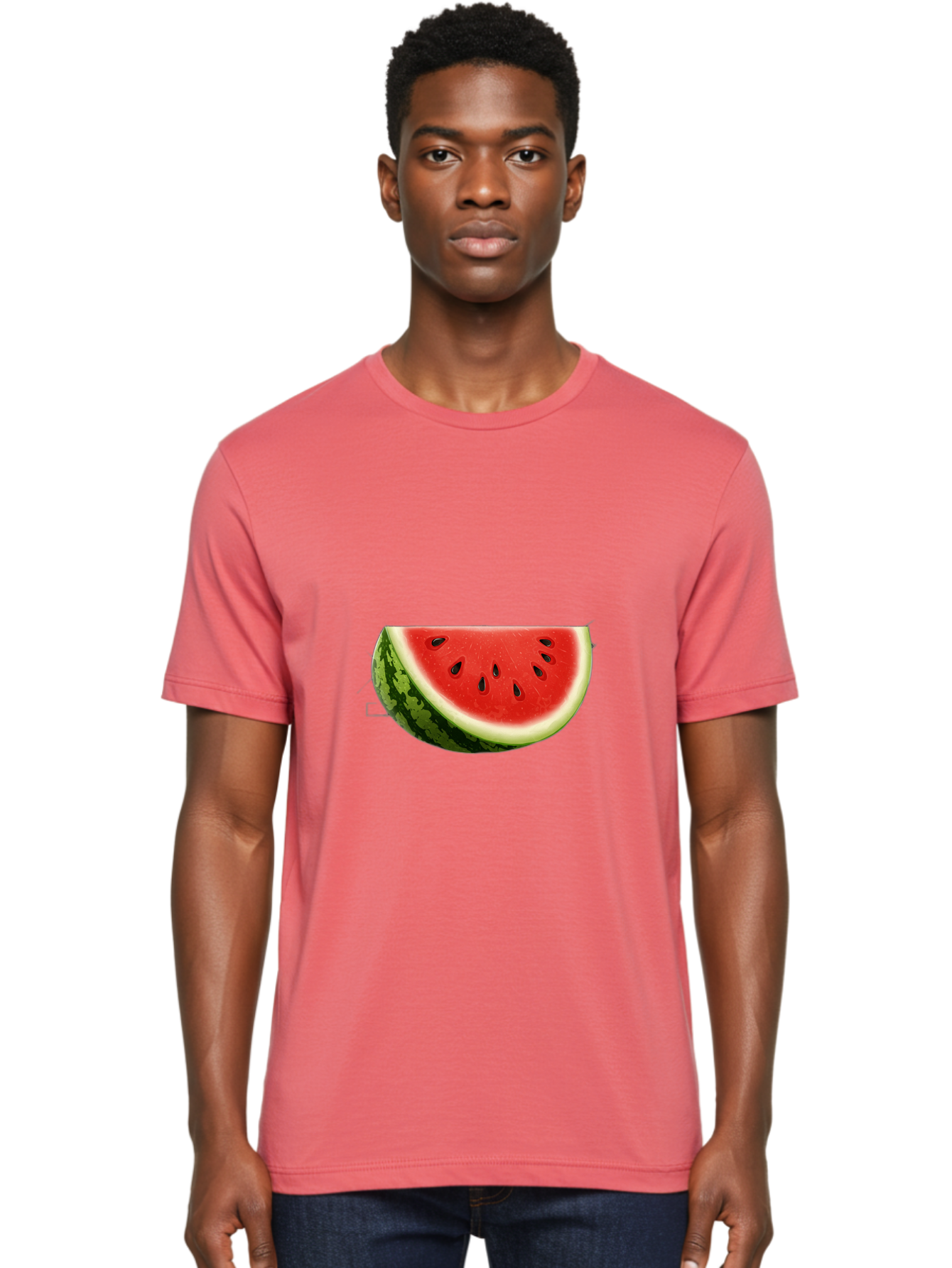 Watermelon-Slice-4 Men'S Graphic Tee, 100% Cotton, Comfortable Casual Summer Wear, Machine Washable, Vintage Camera, Old Camera, Antique Camera, Black Camera, Classic Photography, Photography Equipment, Nostalgic Device, Film Camera, Bal593 19