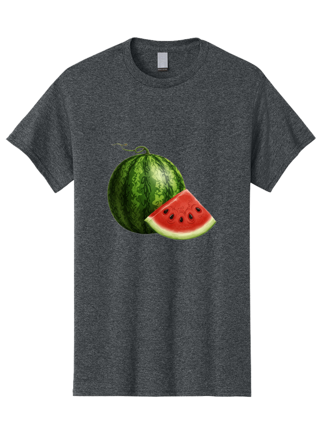 Watermelon-Slice-5 Men'S Graphic Tee, 100% Cotton, Comfortable Casual Summer Wear, Machine Washable, Vintage Camera, Old Camera, Antique Camera, Black Camera, Classic Photography, Photography Equipment, Nostalgic Device, Film Camera, Bal594 3