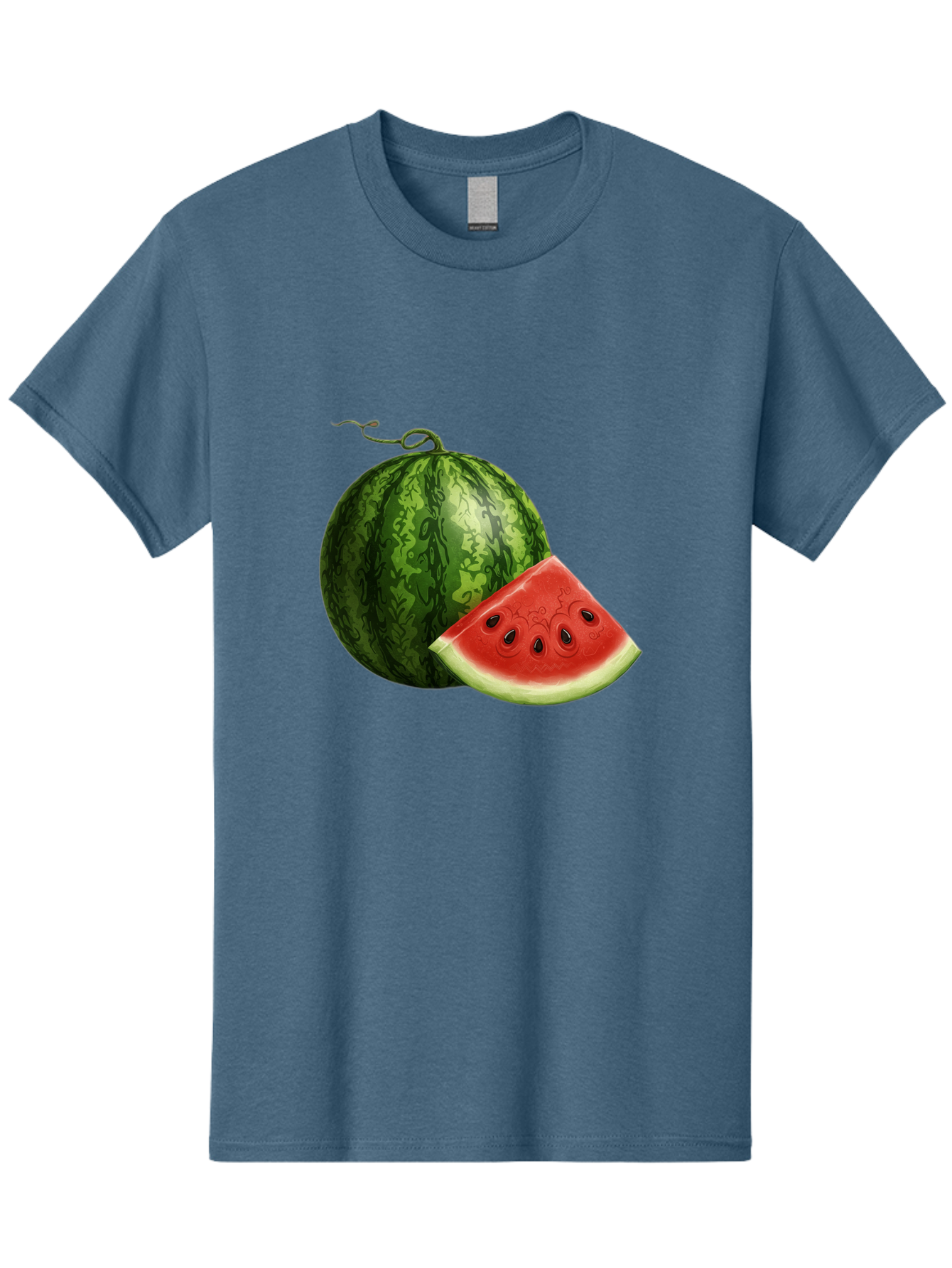 Watermelon-Slice-5 Men'S Graphic Tee, 100% Cotton, Comfortable Casual Summer Wear, Machine Washable, Vintage Camera, Old Camera, Antique Camera, Black Camera, Classic Photography, Photography Equipment, Nostalgic Device, Film Camera, Bal594 4