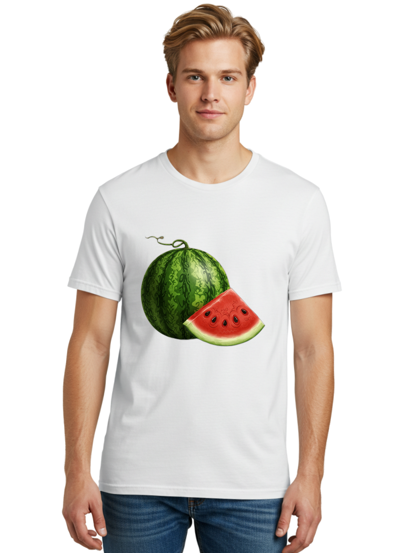 Watermelon-Slice-5 Men'S Graphic Tee, 100% Cotton, Comfortable Casual Summer Wear, Machine Washable, Vintage Camera, Old Camera, Antique Camera, Black Camera, Classic Photography, Photography Equipment, Nostalgic Device, Film Camera, Bal594 30