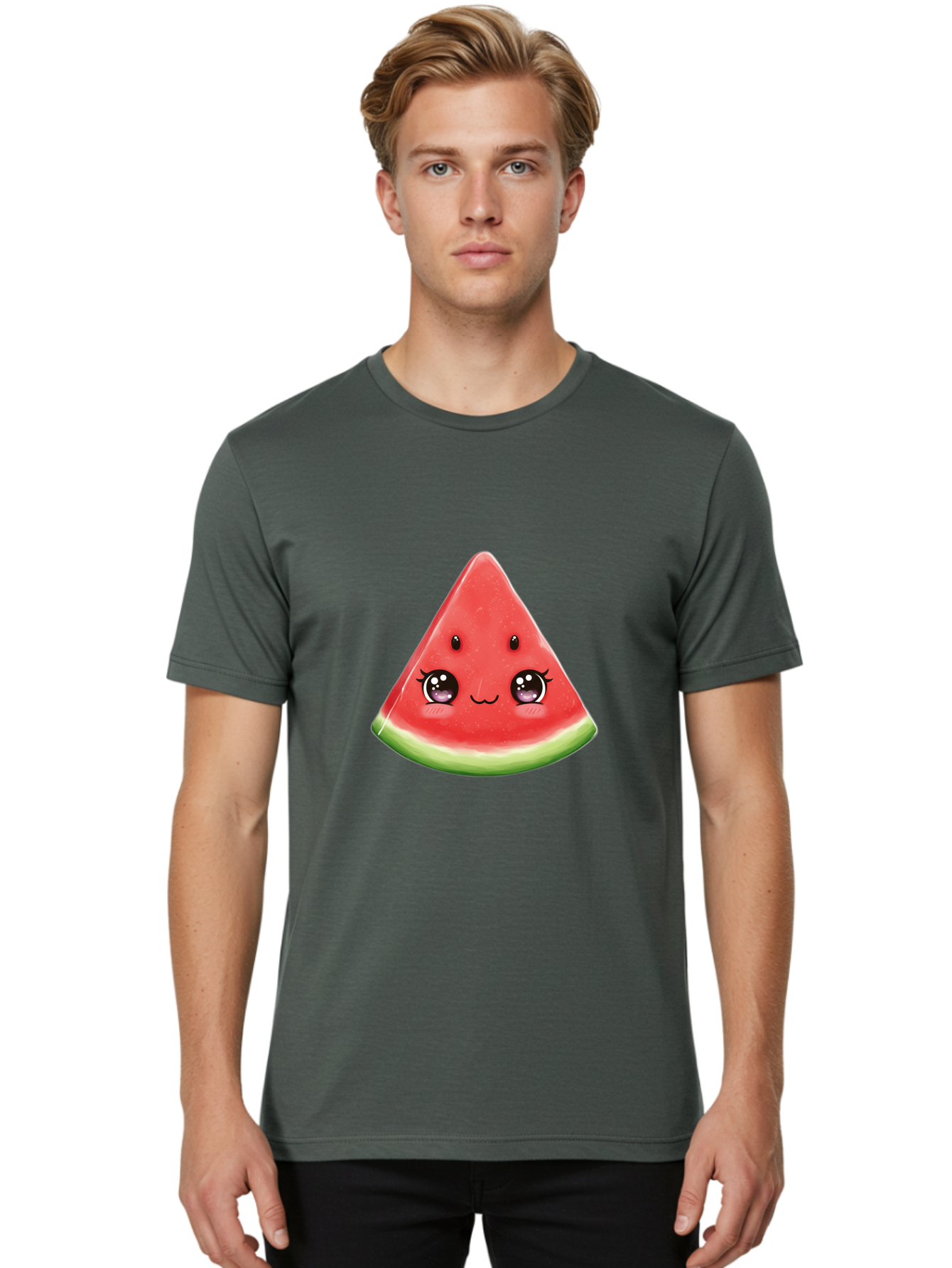 Watermelon-Slice-6 Men'S Graphic Tee, 100% Cotton, Comfortable Casual Summer Wear, Machine Washable, Vintage Camera, Old Camera, Antique Camera, Black Camera, Classic Photography, Photography Equipment, Nostalgic Device, Film Camera, Bal595 27