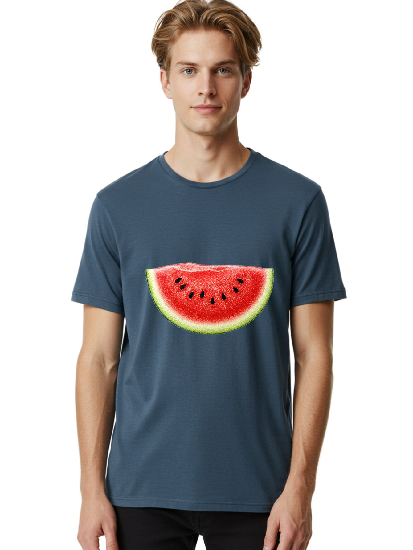 Watermelon-Slice-8 Men'S Graphic Tee, 100% Cotton, Comfortable Casual Summer Wear, Machine Washable, Vintage Camera, Old Camera, Antique Camera, Black Camera, Classic Photography, Photography Equipment, Nostalgic Device, Film Camera, Bal597 21