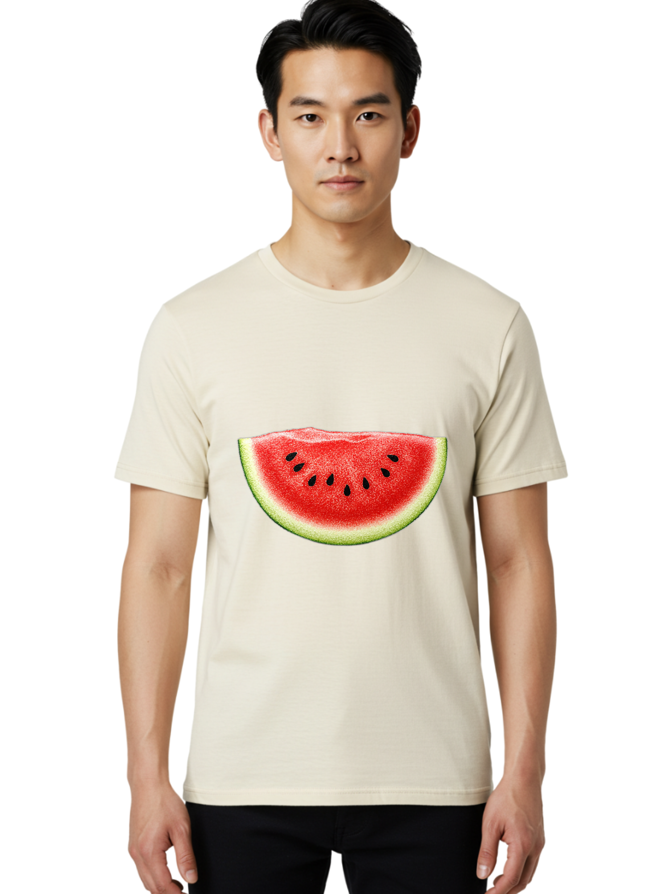 Watermelon-Slice-8 Men'S Graphic Tee, 100% Cotton, Comfortable Casual Summer Wear, Machine Washable, Vintage Camera, Old Camera, Antique Camera, Black Camera, Classic Photography, Photography Equipment, Nostalgic Device, Film Camera, Bal597 26