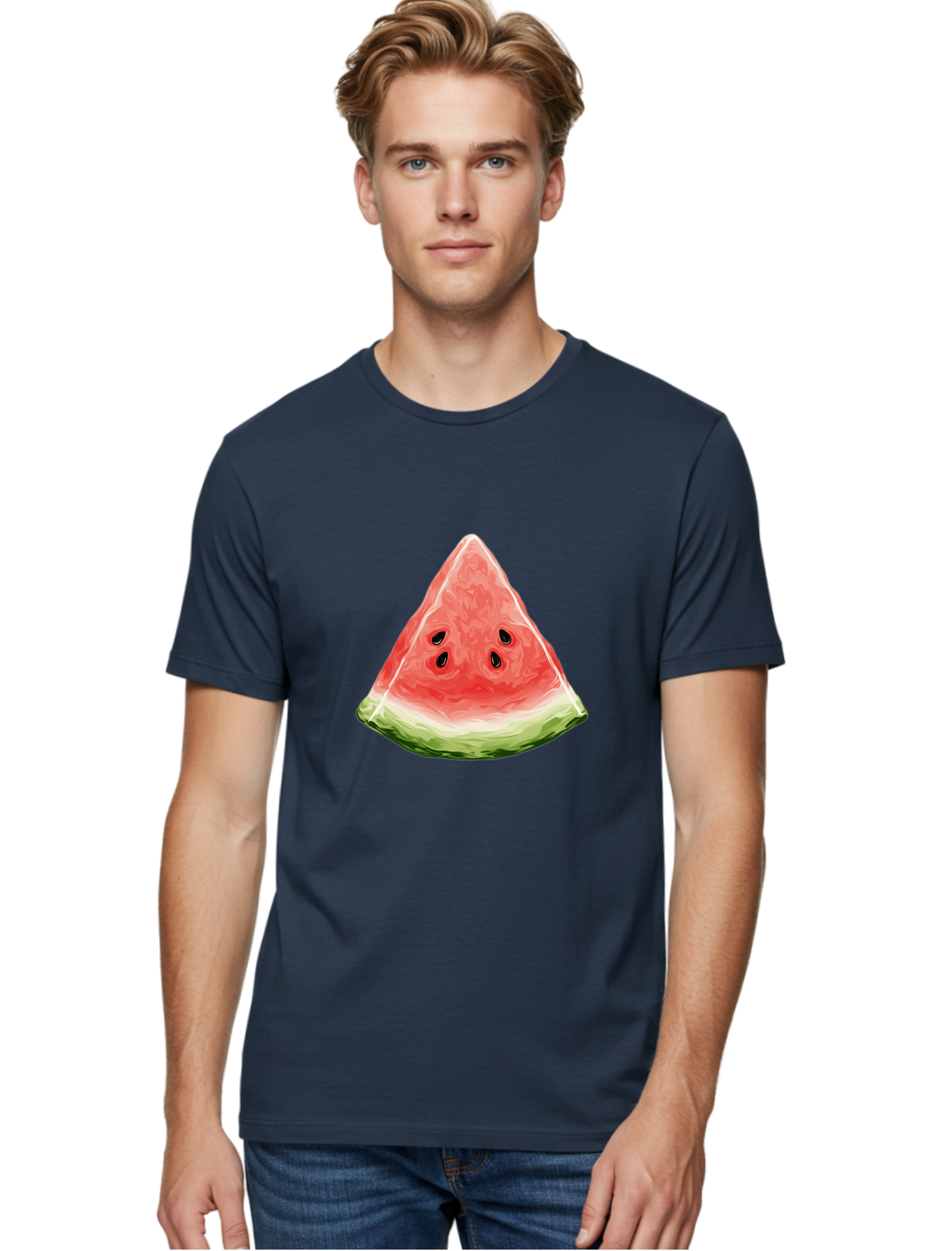 Watermelon-Slice Men'S Graphic Tee, 100% Cotton, Comfortable Casual Summer Wear, Machine Washable, Vintage Camera, Old Camera, Antique Camera, Black Camera, Classic Photography, Photography Equipment, Nostalgic Device, Film Camera, Camera Art Bal598 23