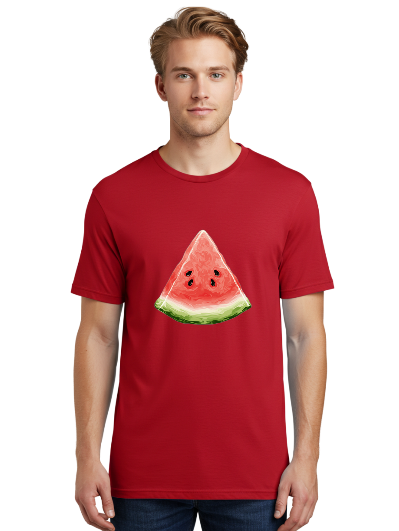 Watermelon-Slice Men'S Graphic Tee, 100% Cotton, Comfortable Casual Summer Wear, Machine Washable, Vintage Camera, Old Camera, Antique Camera, Black Camera, Classic Photography, Photography Equipment, Nostalgic Device, Film Camera, Camera Art Bal598 18