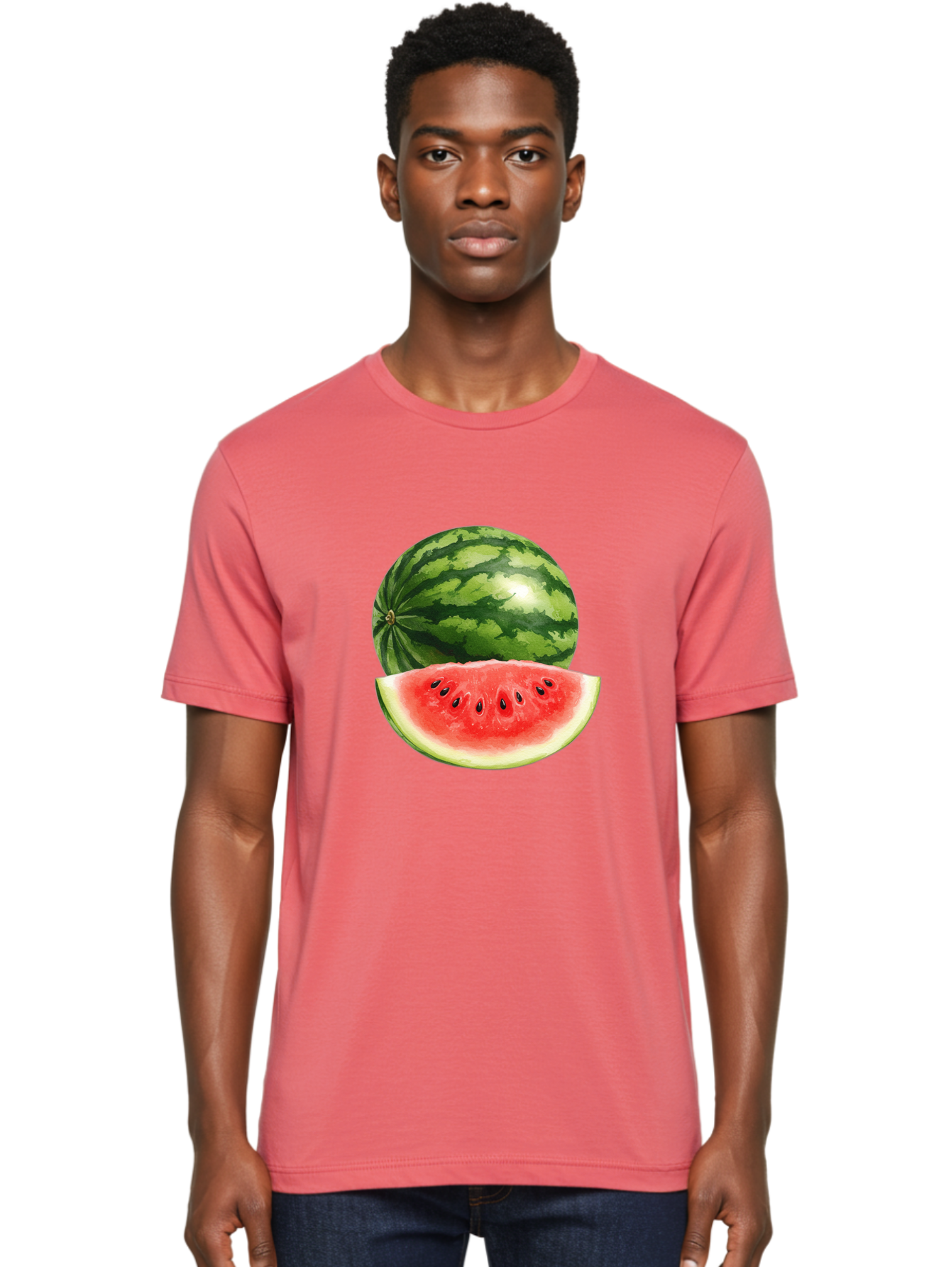 Watermelon Men'S Graphic Tee, 100% Cotton, Comfortable Casual Summer Wear, Machine Washable, Vintage Camera, Old Camera, Antique Camera, Black Camera, Classic Photography, Photography Equipment, Nostalgic Device, Film Camera, Camera Art Bal599 27