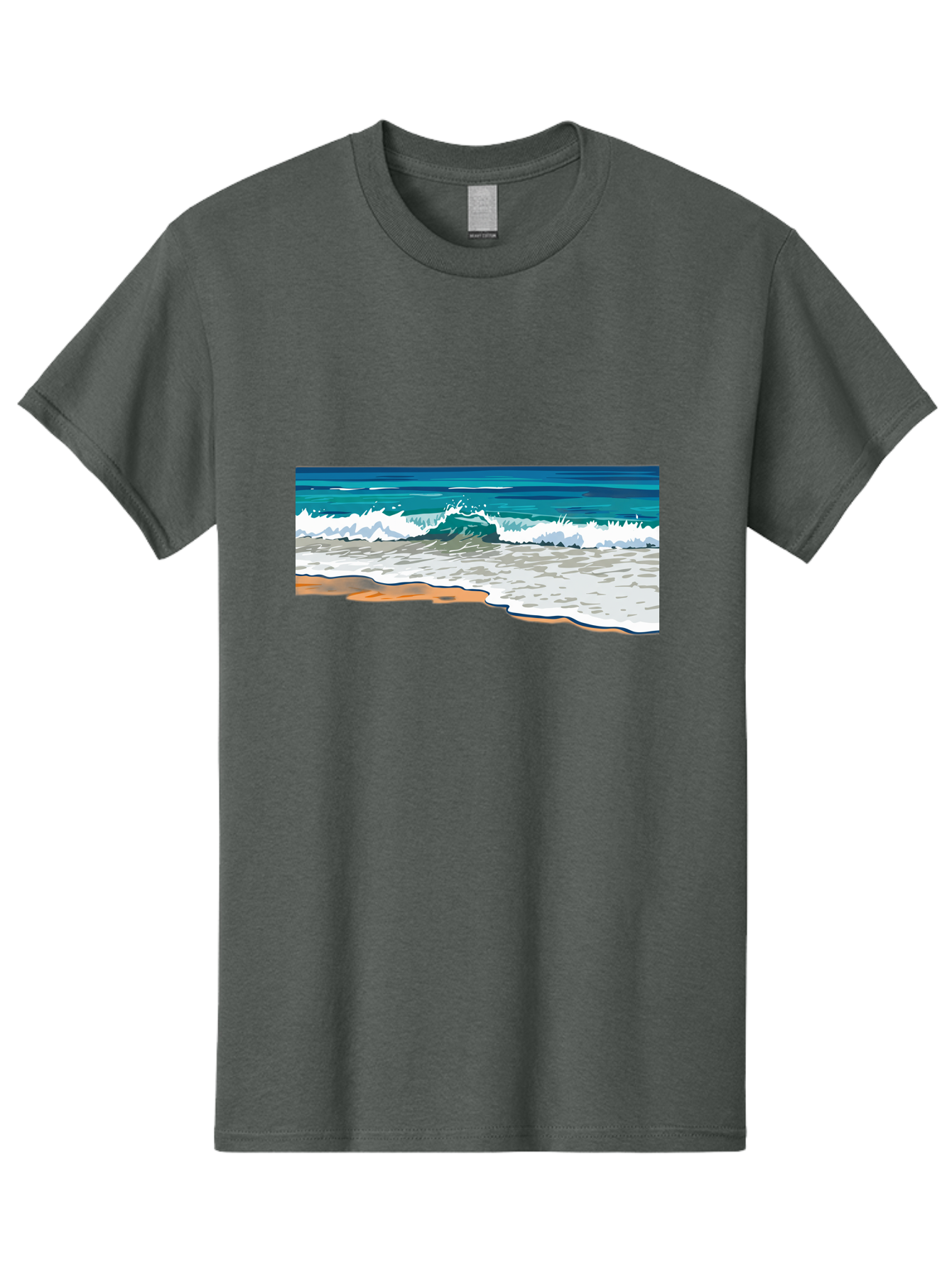Waves-Crashing-On-Shore Men'S Graphic Tee, 100% Cotton, Comfortable Casual Summer Wear, Machine Washable, Vintage Camera, Old Camera, Antique Camera, Black Camera, Classic Photography, Photography Equipment, Nostalgic Device, Film Camera, Bal600 14