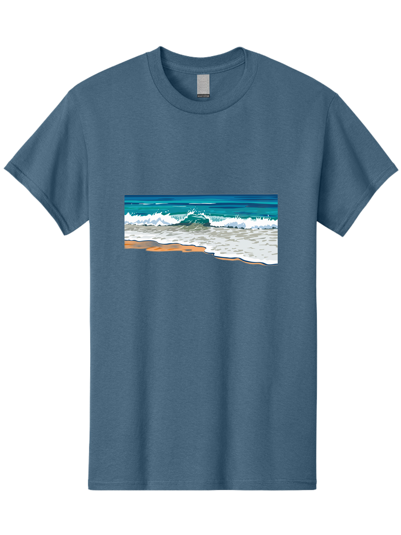 Waves-Crashing-On-Shore Men'S Graphic Tee, 100% Cotton, Comfortable Casual Summer Wear, Machine Washable, Vintage Camera, Old Camera, Antique Camera, Black Camera, Classic Photography, Photography Equipment, Nostalgic Device, Film Camera, Bal600 11