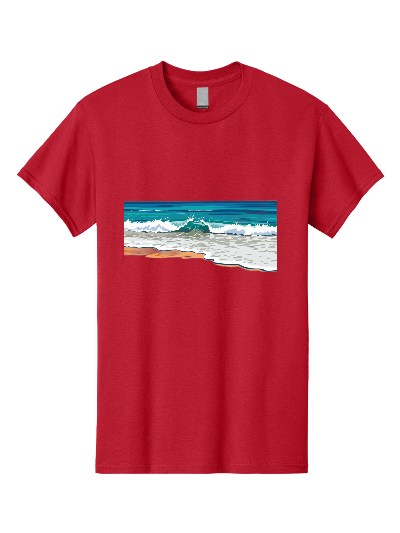 Waves-Crashing-On-Shore Men'S Graphic Tee, 100% Cotton, Comfortable Casual Summer Wear, Machine Washable, Vintage Camera, Old Camera, Antique Camera, Black Camera, Classic Photography, Photography Equipment, Nostalgic Device, Film Camera, Bal600 3