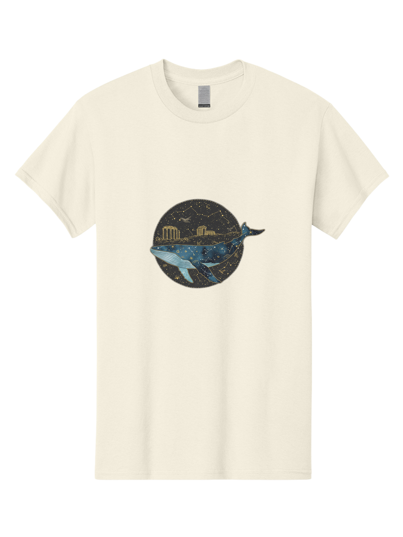 Whale-Constellation Men'S Graphic Tee, 100% Cotton, Comfortable Casual Summer Wear, Machine Washable, Vintage Camera, Old Camera, Antique Camera, Black Camera, Classic Photography, Photography Equipment, Nostalgic Device, Film Camera, Bal601 14