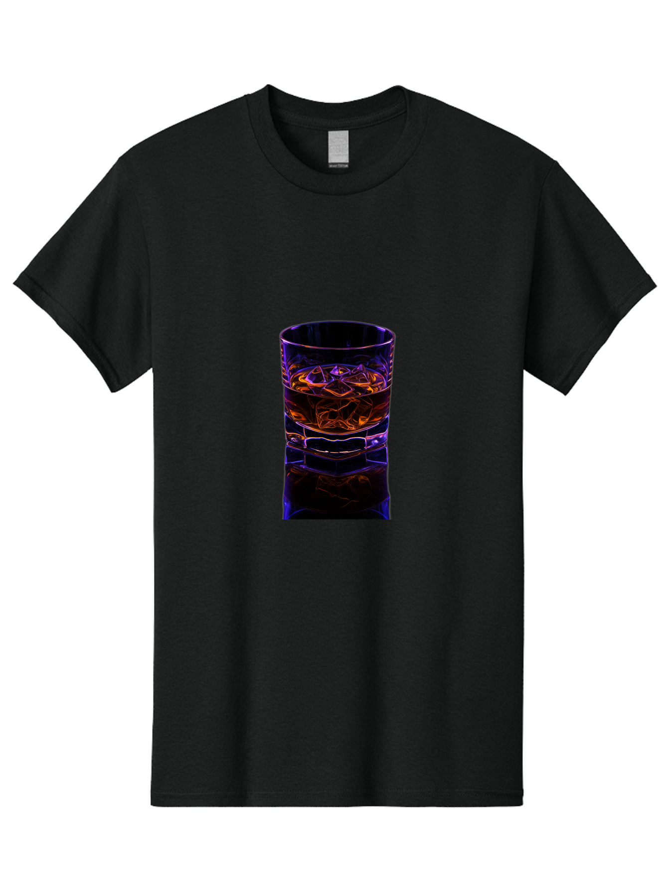 Whiskey-Glass-1 Men'S Graphic Tee, 100% Cotton, Comfortable Casual Summer Wear, Machine Washable, Vintage Camera, Old Camera, Antique Camera, Black Camera, Classic Photography, Photography Equipment, Nostalgic Device, Film Camera, Camera Art Bal604 9