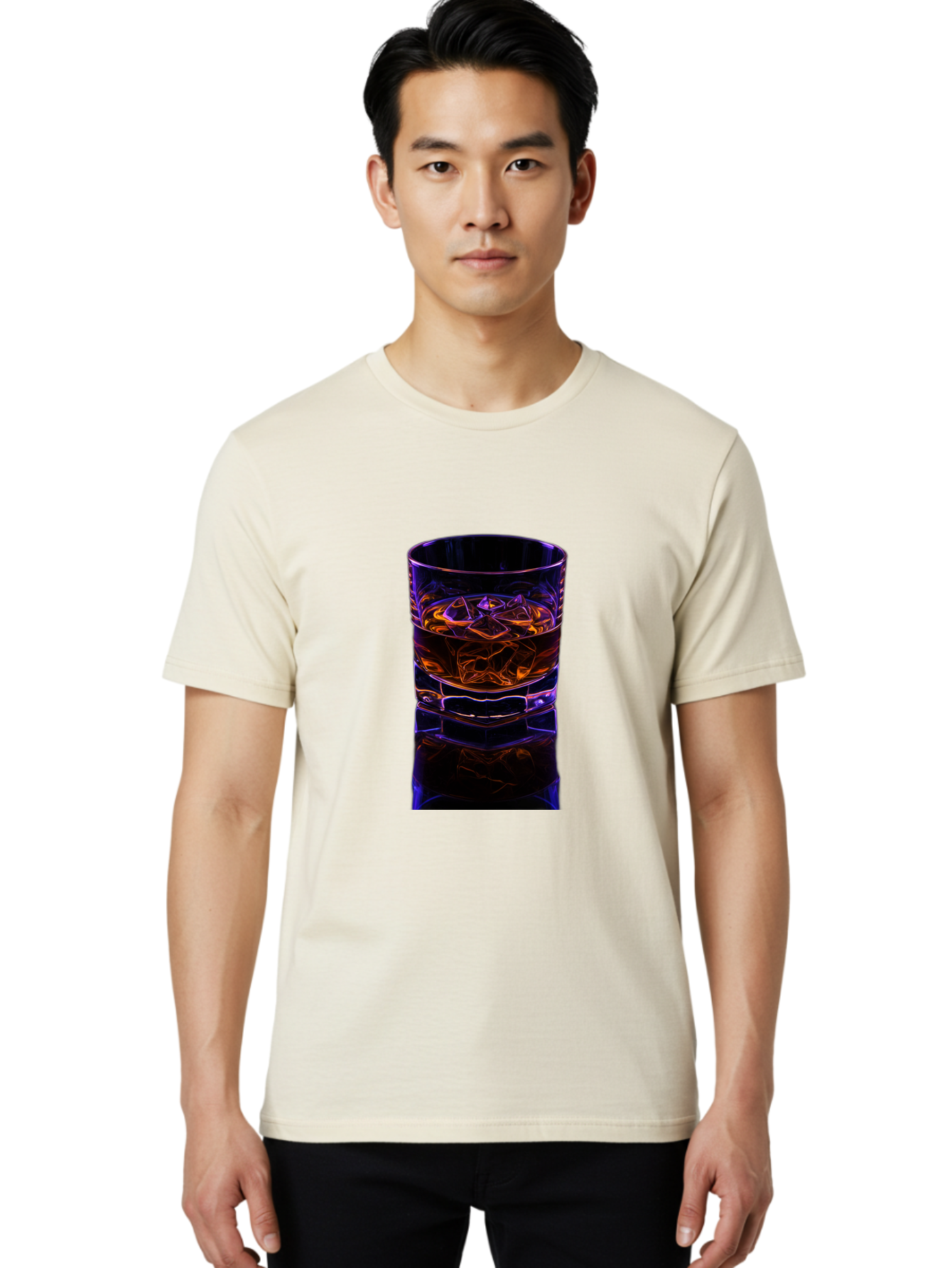 Whiskey-Glass-1 Men'S Graphic Tee, 100% Cotton, Comfortable Casual Summer Wear, Machine Washable, Vintage Camera, Old Camera, Antique Camera, Black Camera, Classic Photography, Photography Equipment, Nostalgic Device, Film Camera, Camera Art Bal604 19
