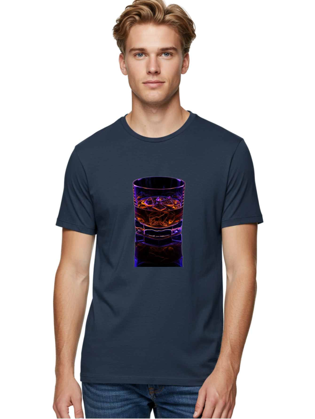 Whiskey-Glass-1 Men'S Graphic Tee, 100% Cotton, Comfortable Casual Summer Wear, Machine Washable, Vintage Camera, Old Camera, Antique Camera, Black Camera, Classic Photography, Photography Equipment, Nostalgic Device, Film Camera, Camera Art Bal604 30