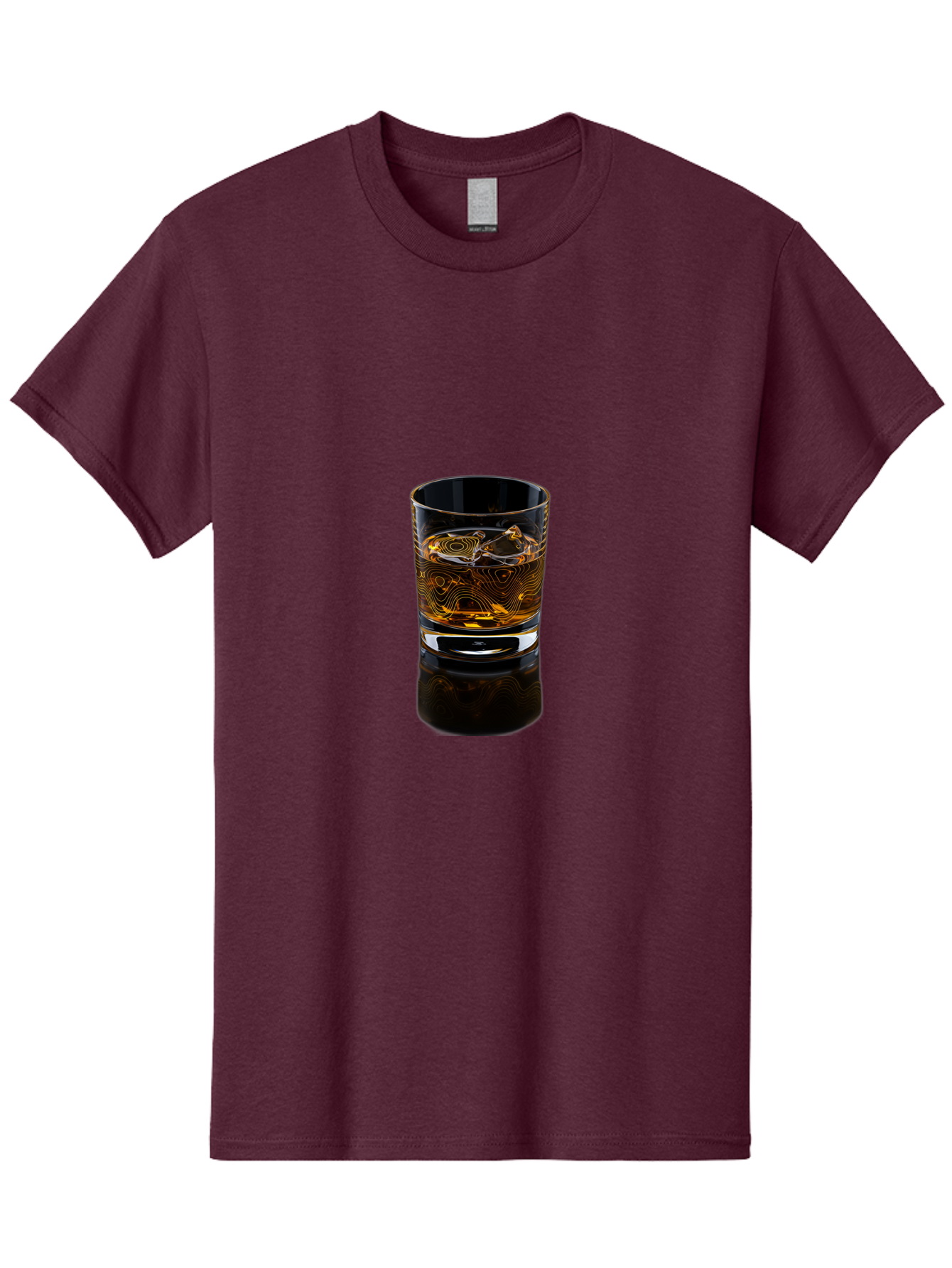 Whiskey-Glass-2 Men'S Graphic Tee, 100% Cotton, Comfortable Casual Summer Wear, Machine Washable, Vintage Camera, Old Camera, Antique Camera, Black Camera, Classic Photography, Photography Equipment, Nostalgic Device, Film Camera, Camera Art Bal605 10