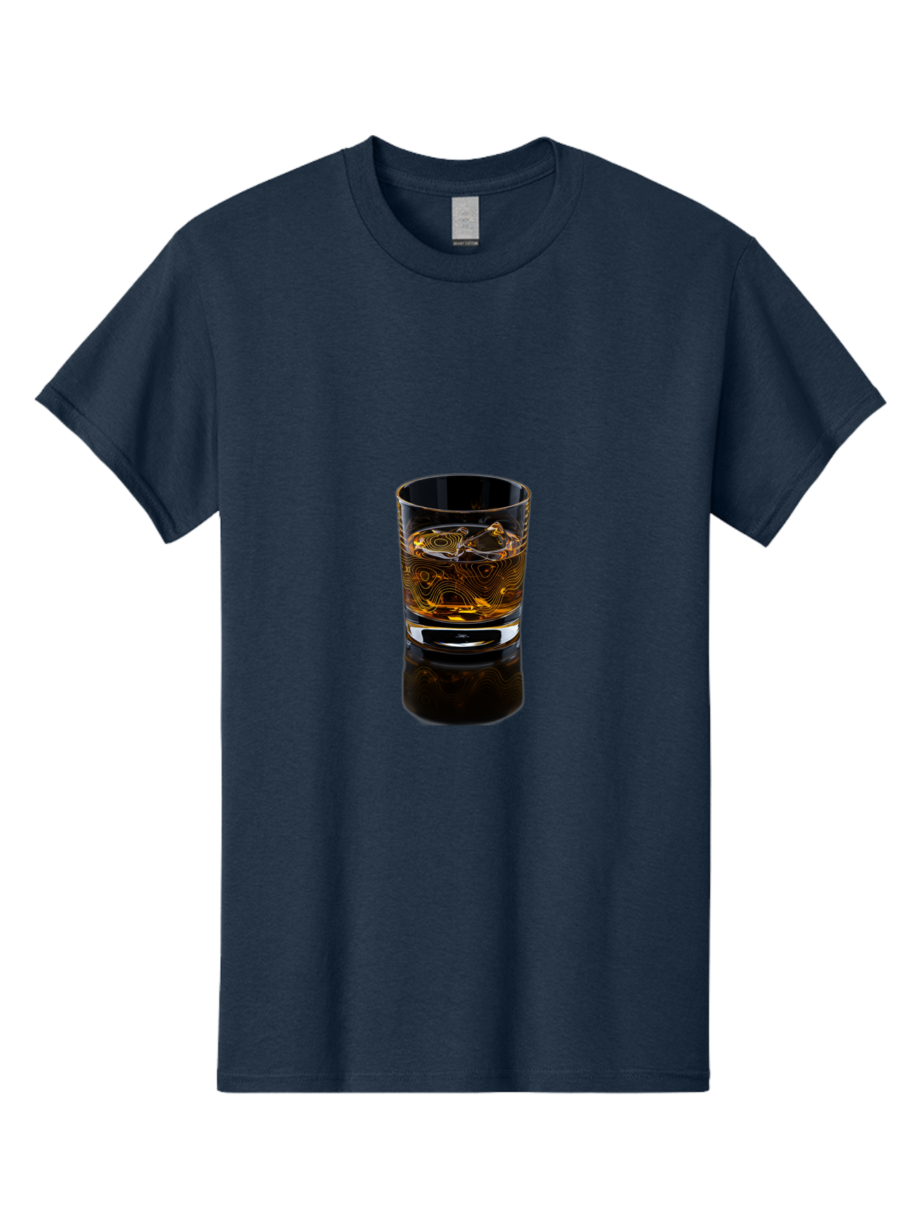 Whiskey-Glass-2 Men'S Graphic Tee, 100% Cotton, Comfortable Casual Summer Wear, Machine Washable, Vintage Camera, Old Camera, Antique Camera, Black Camera, Classic Photography, Photography Equipment, Nostalgic Device, Film Camera, Camera Art Bal605 14
