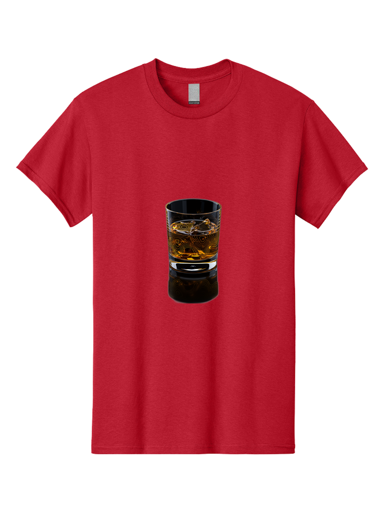 Whiskey-Glass-2 Men'S Graphic Tee, 100% Cotton, Comfortable Casual Summer Wear, Machine Washable, Vintage Camera, Old Camera, Antique Camera, Black Camera, Classic Photography, Photography Equipment, Nostalgic Device, Film Camera, Camera Art Bal605 13