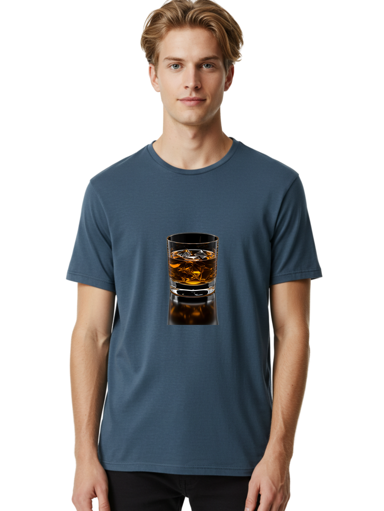Whiskey-Glass Men'S Graphic Tee, 100% Cotton, Comfortable Casual Summer Wear, Machine Washable, Vintage Camera, Old Camera, Antique Camera, Black Camera, Classic Photography, Photography Equipment, Nostalgic Device, Film Camera, Camera Art Bal606 16