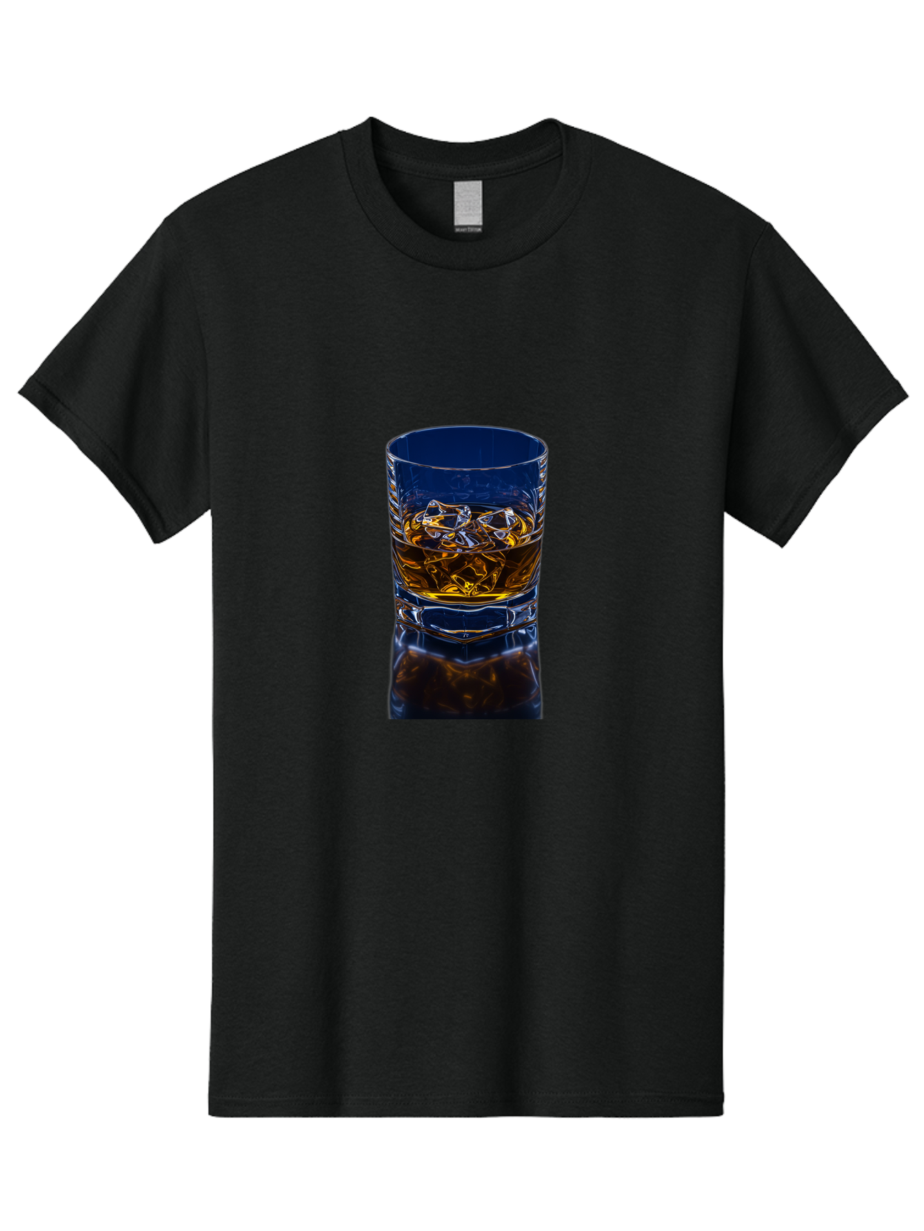 Whiskey-On-The-Rocks-1 Men'S Graphic Tee, 100% Cotton, Comfortable Casual Summer Wear, Machine Washable, Vintage Camera, Old Camera, Antique Camera, Black Camera, Classic Photography, Photography Equipment, Nostalgic Device, Film Camera, Bal607 9