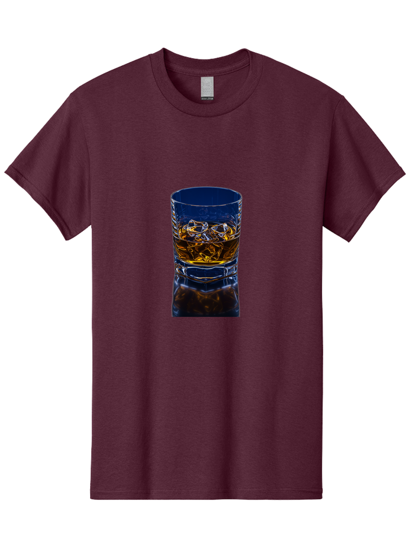 Whiskey-On-The-Rocks-1 Men'S Graphic Tee, 100% Cotton, Comfortable Casual Summer Wear, Machine Washable, Vintage Camera, Old Camera, Antique Camera, Black Camera, Classic Photography, Photography Equipment, Nostalgic Device, Film Camera, Bal607 5