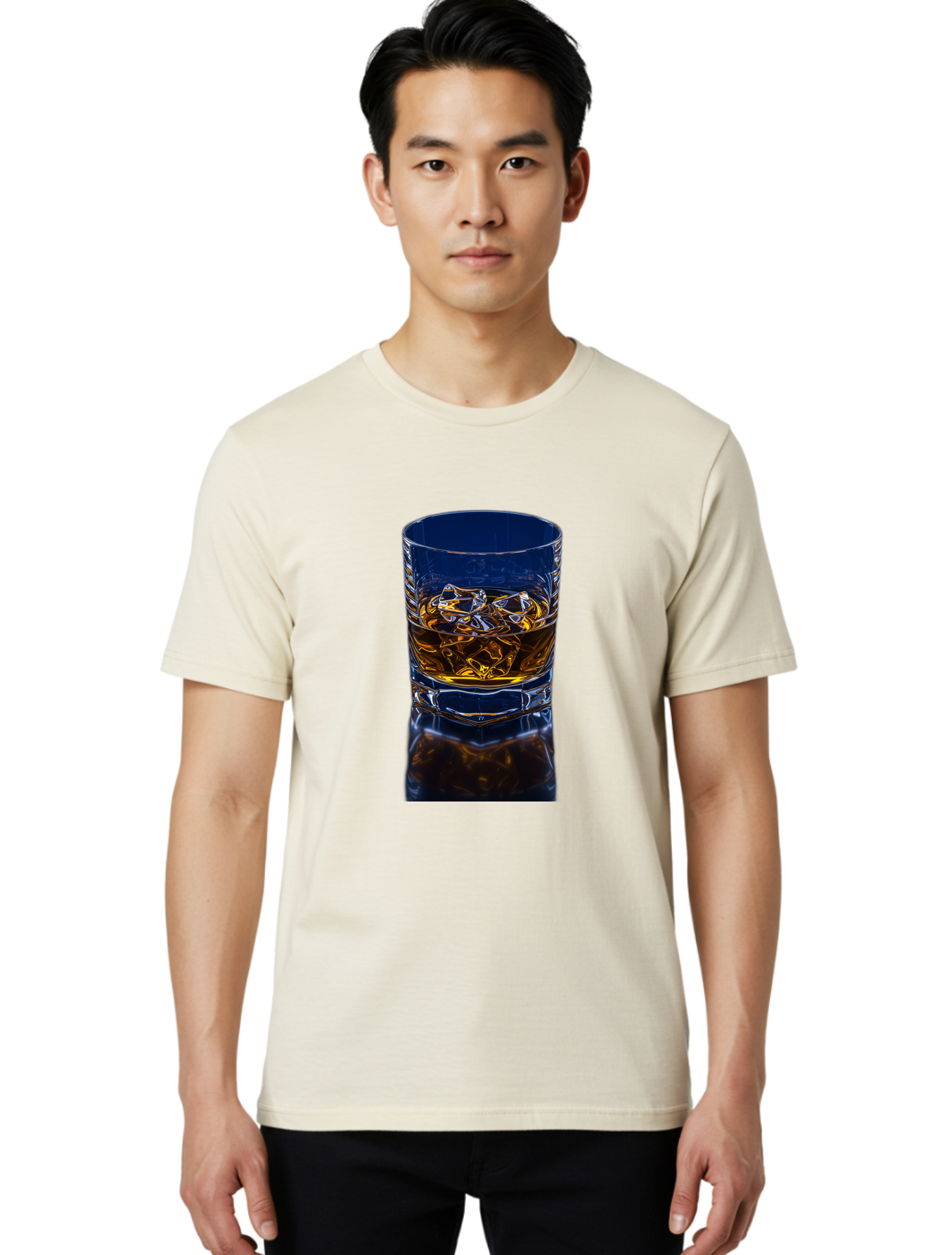 Whiskey-On-The-Rocks-1 Men'S Graphic Tee, 100% Cotton, Comfortable Casual Summer Wear, Machine Washable, Vintage Camera, Old Camera, Antique Camera, Black Camera, Classic Photography, Photography Equipment, Nostalgic Device, Film Camera, Bal607 16
