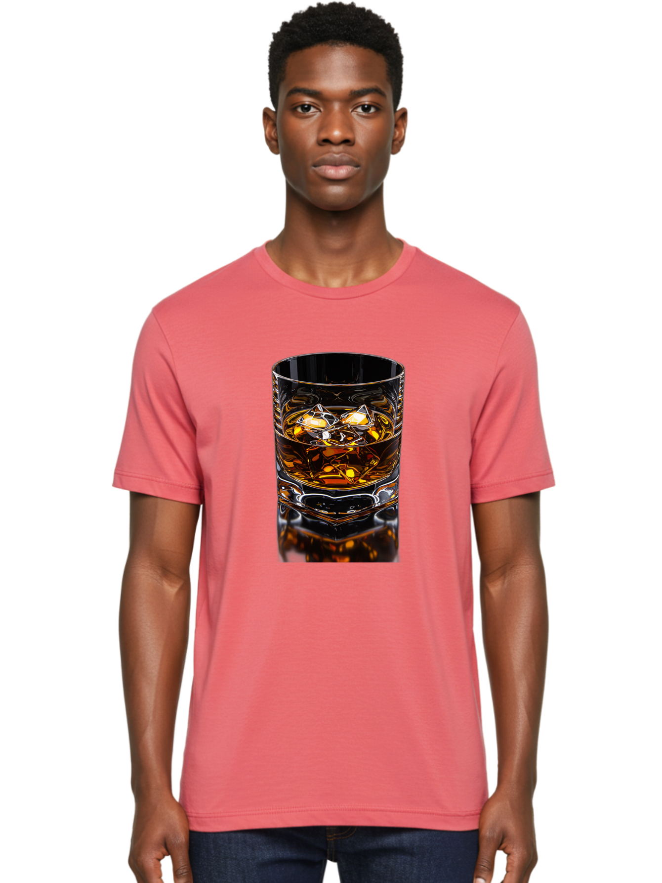 Whiskey-On-The-Rocks Men'S Graphic Tee, 100% Cotton, Comfortable Casual Summer Wear, Machine Washable, Vintage Camera, Old Camera, Antique Camera, Black Camera, Classic Photography, Photography Equipment, Nostalgic Device, Film Camera, Bal608 19