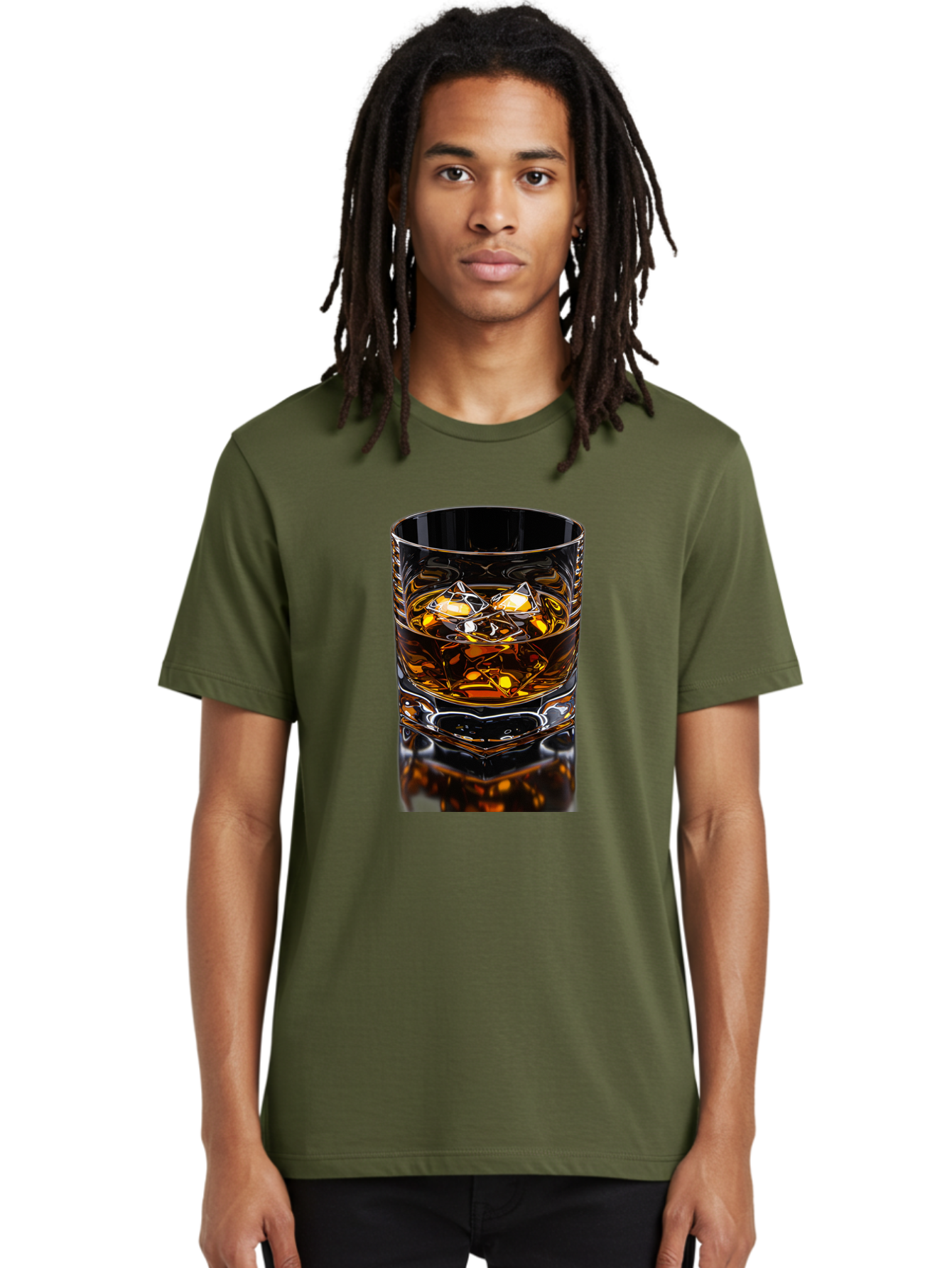 Whiskey-On-The-Rocks Men'S Graphic Tee, 100% Cotton, Comfortable Casual Summer Wear, Machine Washable, Vintage Camera, Old Camera, Antique Camera, Black Camera, Classic Photography, Photography Equipment, Nostalgic Device, Film Camera, Bal608 23