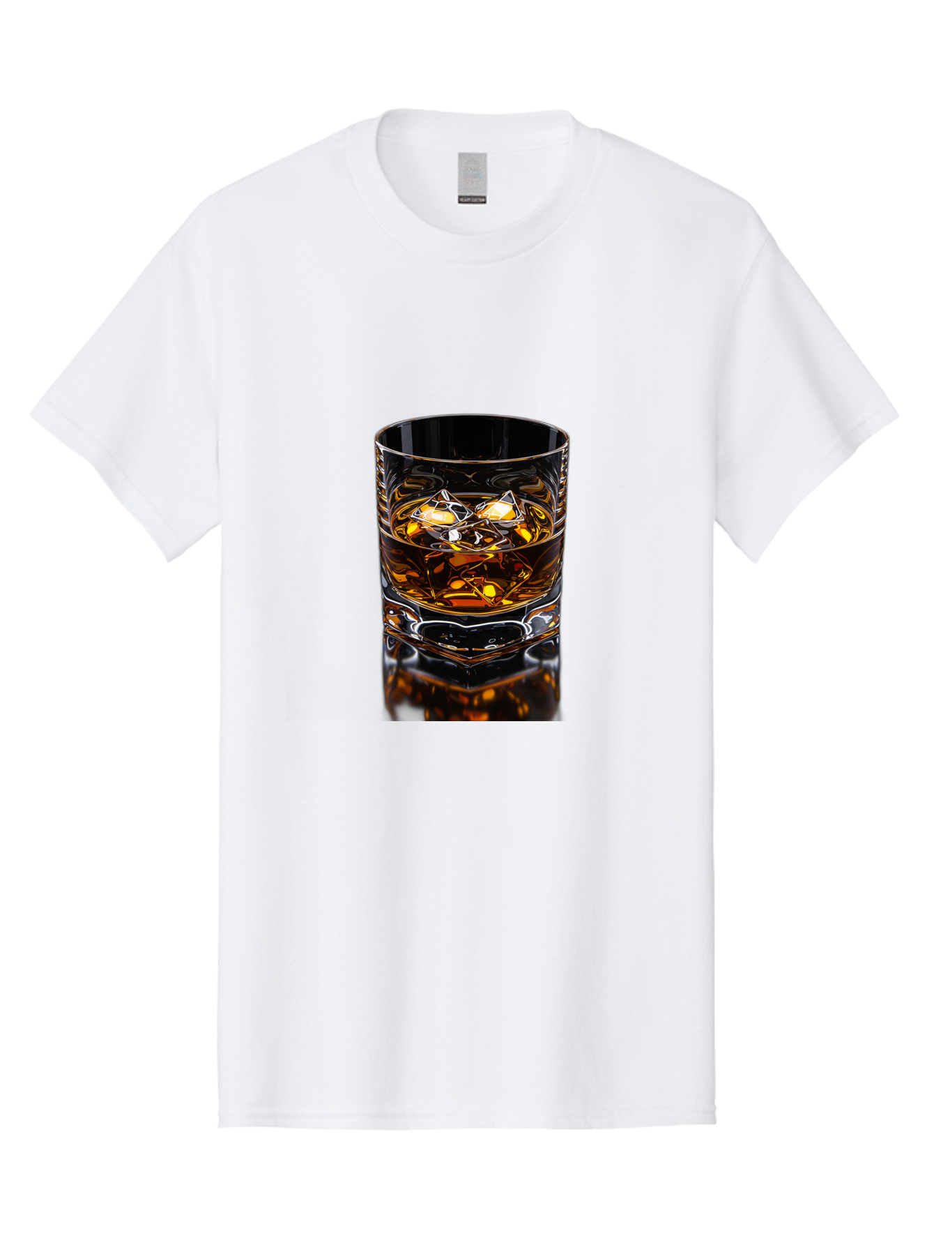 Whiskey-On-The-Rocks Men'S Graphic Tee, 100% Cotton, Comfortable Casual Summer Wear, Machine Washable, Vintage Camera, Old Camera, Antique Camera, Black Camera, Classic Photography, Photography Equipment, Nostalgic Device, Film Camera, Bal608 2