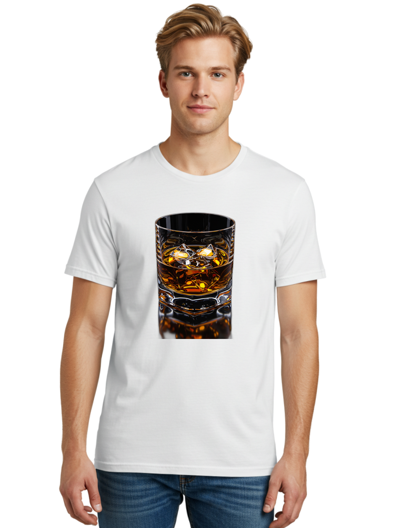 Whiskey-On-The-Rocks Men'S Graphic Tee, 100% Cotton, Comfortable Casual Summer Wear, Machine Washable, Vintage Camera, Old Camera, Antique Camera, Black Camera, Classic Photography, Photography Equipment, Nostalgic Device, Film Camera, Bal608 17