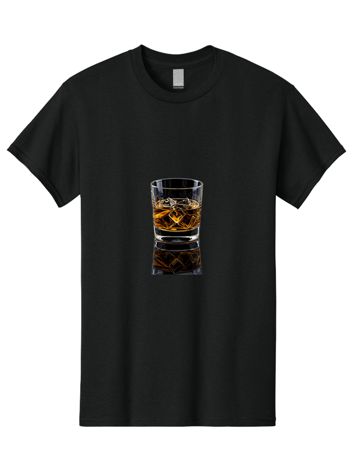 Whiskey-Rocks-Glass Men'S Graphic Tee, 100% Cotton, Comfortable Casual Summer Wear, Machine Washable, Vintage Camera, Old Camera, Antique Camera, Black Camera, Classic Photography, Photography Equipment, Nostalgic Device, Film Camera, Bal609 4