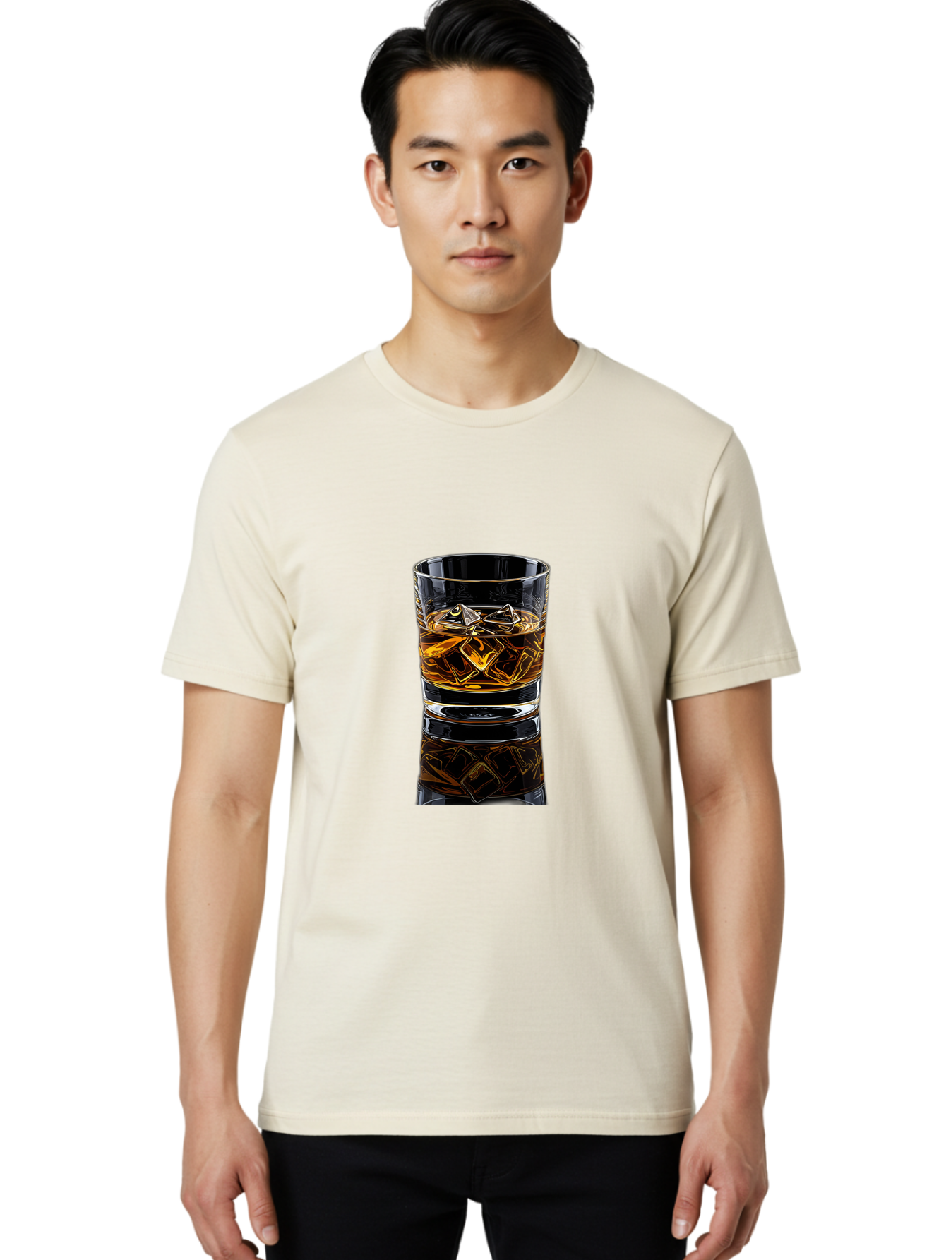 Whiskey-Rocks-Glass Men'S Graphic Tee, 100% Cotton, Comfortable Casual Summer Wear, Machine Washable, Vintage Camera, Old Camera, Antique Camera, Black Camera, Classic Photography, Photography Equipment, Nostalgic Device, Film Camera, Bal609 30