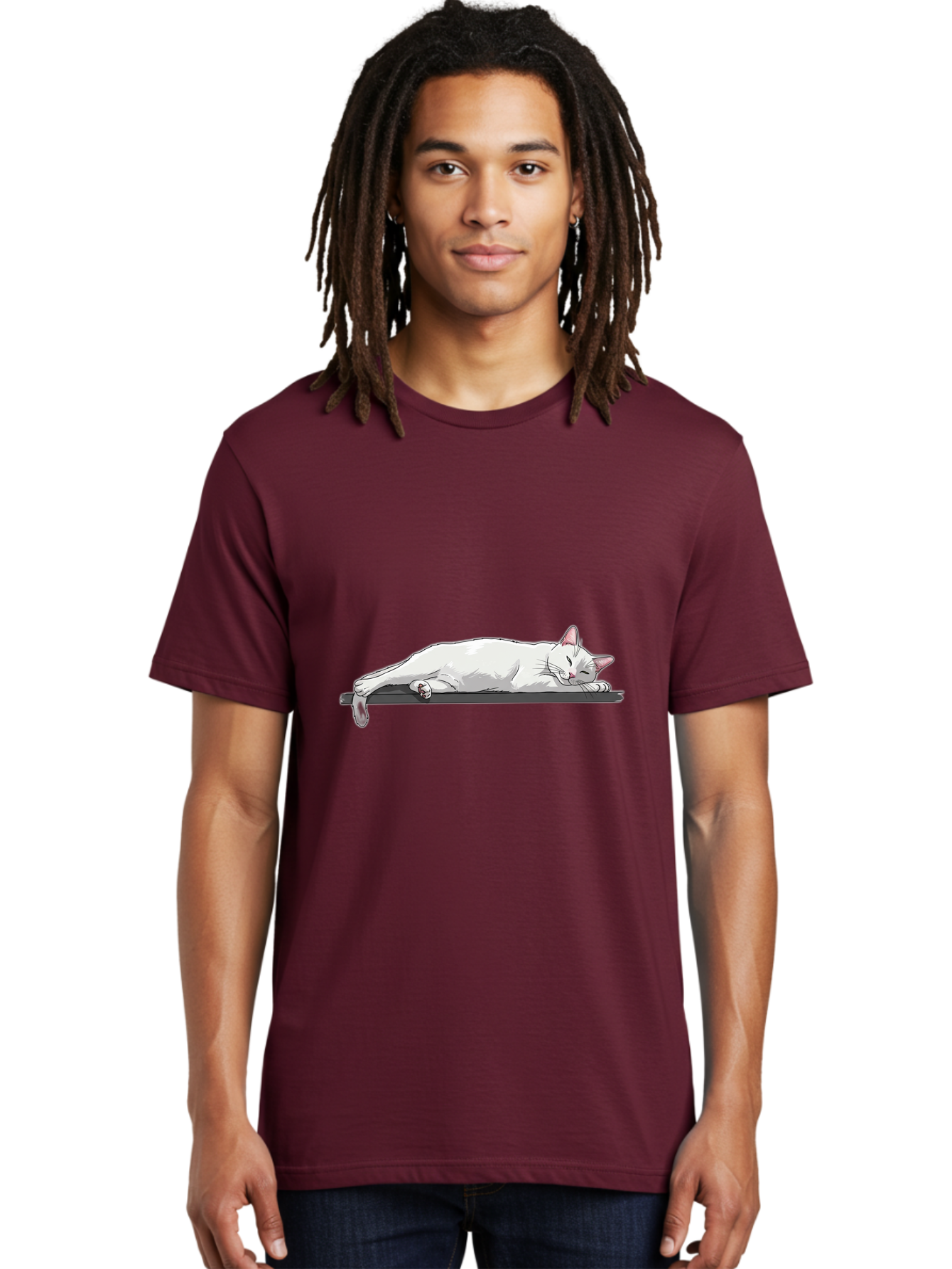 White-Cat Men'S Graphic Tee, 100% Cotton, Comfortable Casual Summer Wear, Machine Washable, Vintage Camera, Old Camera, Antique Camera, Black Camera, Classic Photography, Photography Equipment, Nostalgic Device, Film Camera, Camera Art Bal610 23