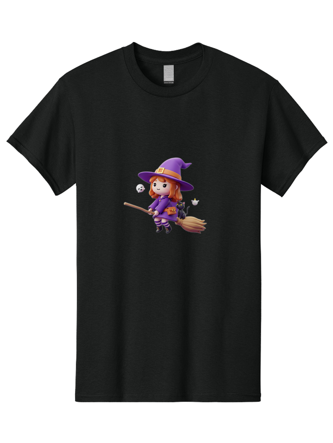 Witch-Flying-On-Broomstick-1 Men'S Graphic Tee, 100% Cotton, Comfortable Casual Summer Wear, Machine Washable, Vintage Camera, Old Camera, Antique Camera, Black Camera, Classic Photography, Photography Equipment, Nostalgic Device, Film Camera, Bal619 1