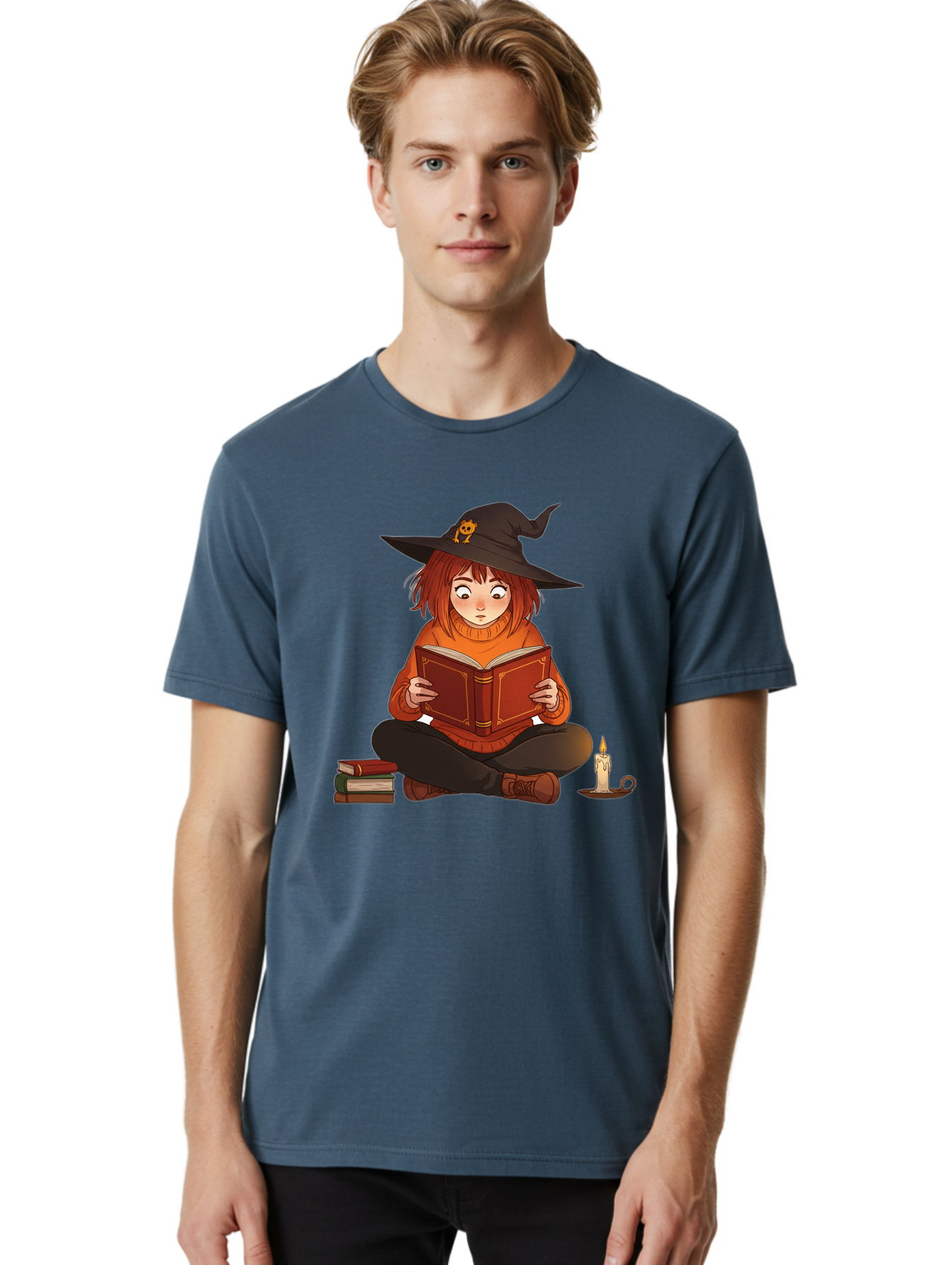 Witch-Reading-Book Men'S Graphic Tee, 100% Cotton, Comfortable Casual Summer Wear, Machine Washable, Vintage Camera, Old Camera, Antique Camera, Black Camera, Classic Photography, Photography Equipment, Nostalgic Device, Film Camera, Bal625 16