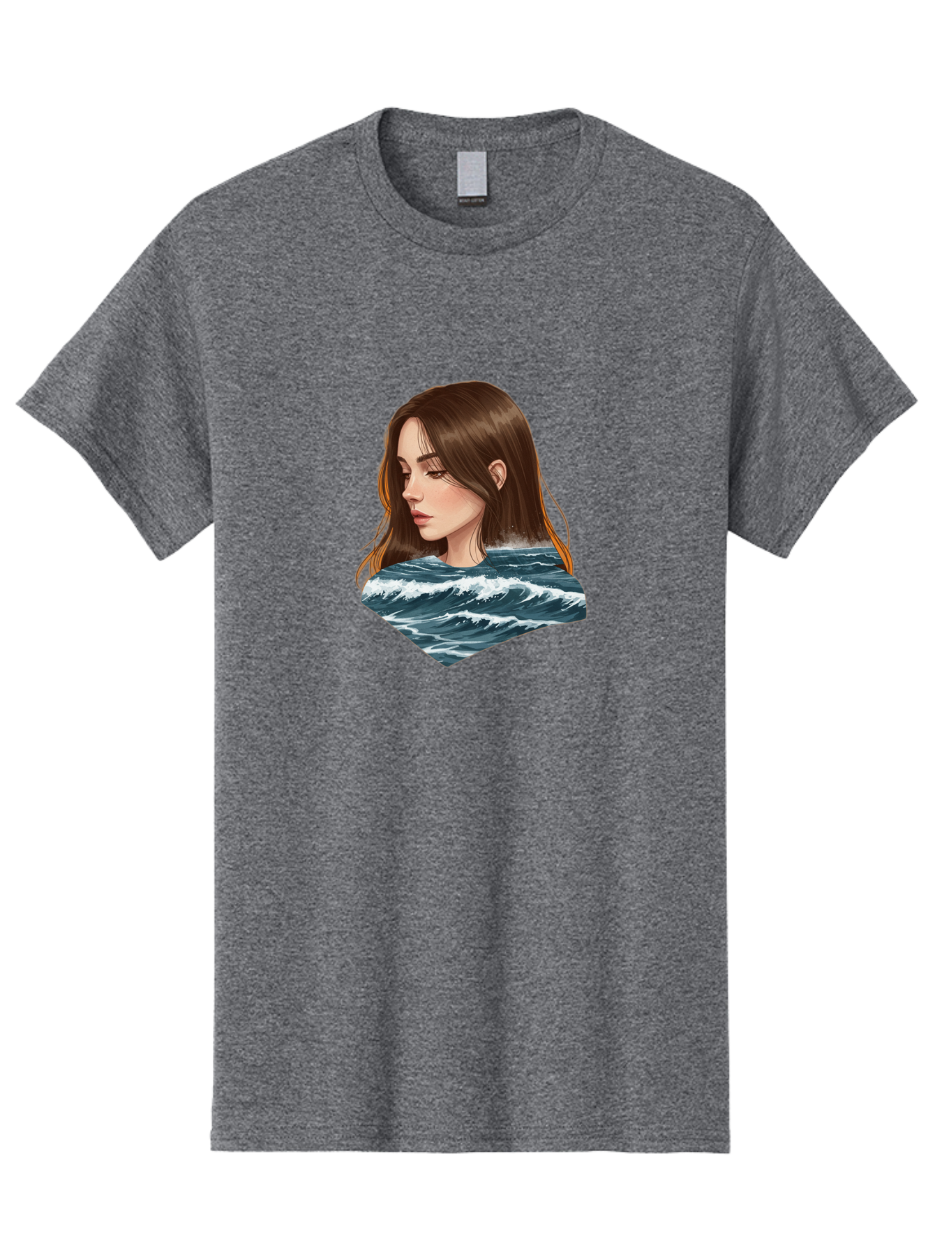 Woman-Emerging-From-Waves Men'S Graphic Tee, 100% Cotton, Comfortable Casual Summer Wear, Machine Washable, Vintage Camera, Old Camera, Antique Camera, Black Camera, Classic Photography, Photography Equipment, Nostalgic Device, Film Camera, Bal627 1