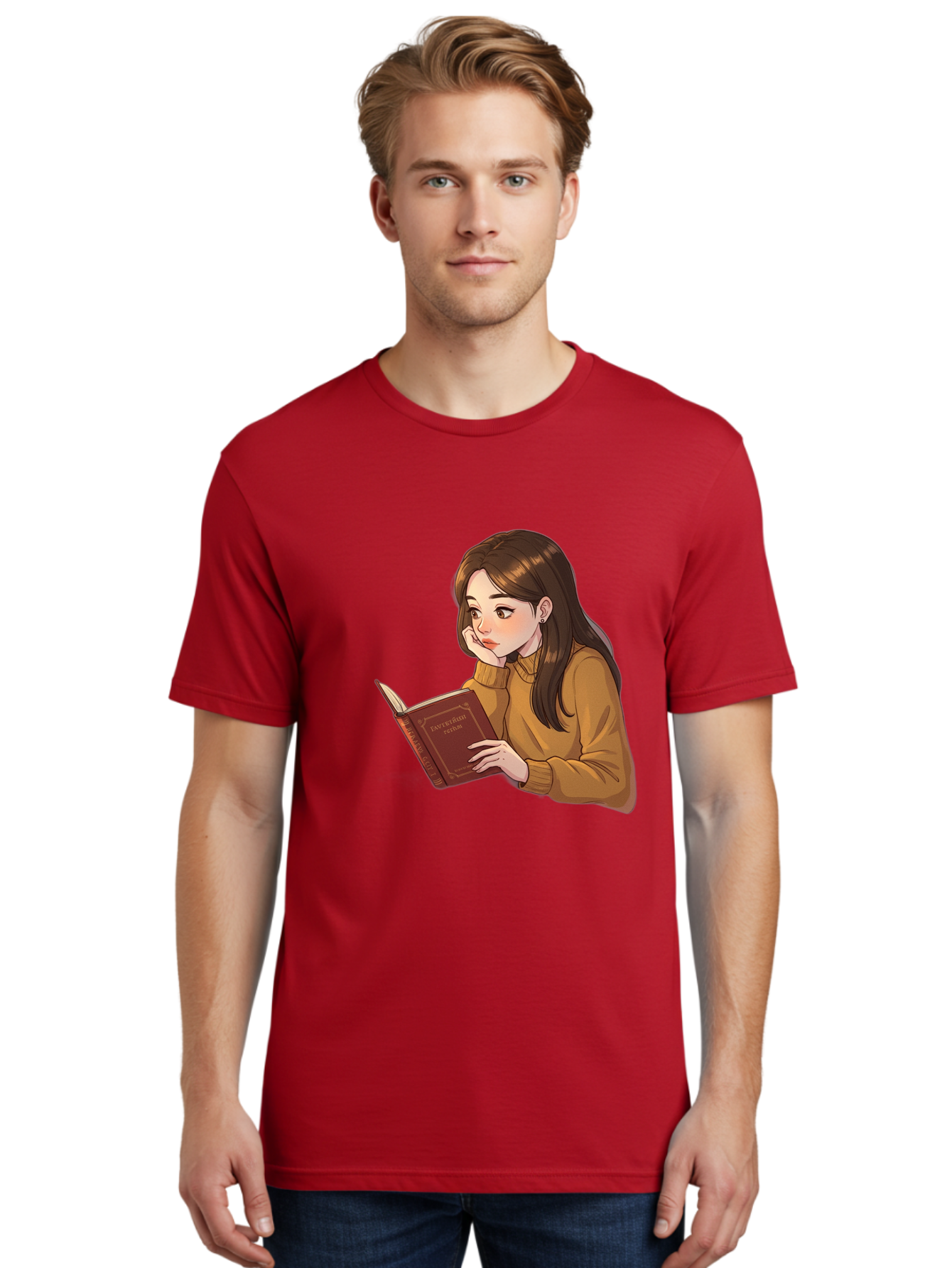 Woman-Reading-Book Men'S Graphic Tee, 100% Cotton, Comfortable Casual Summer Wear, Machine Washable, Vintage Camera, Old Camera, Antique Camera, Black Camera, Classic Photography, Photography Equipment, Nostalgic Device, Film Camera, Bal630 28