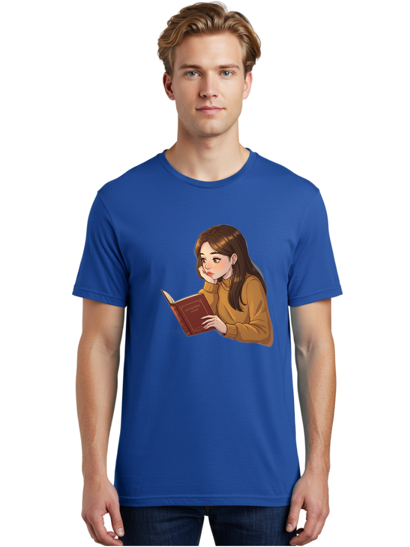 Woman-Reading-Book Men'S Graphic Tee, 100% Cotton, Comfortable Casual Summer Wear, Machine Washable, Vintage Camera, Old Camera, Antique Camera, Black Camera, Classic Photography, Photography Equipment, Nostalgic Device, Film Camera, Bal630 20