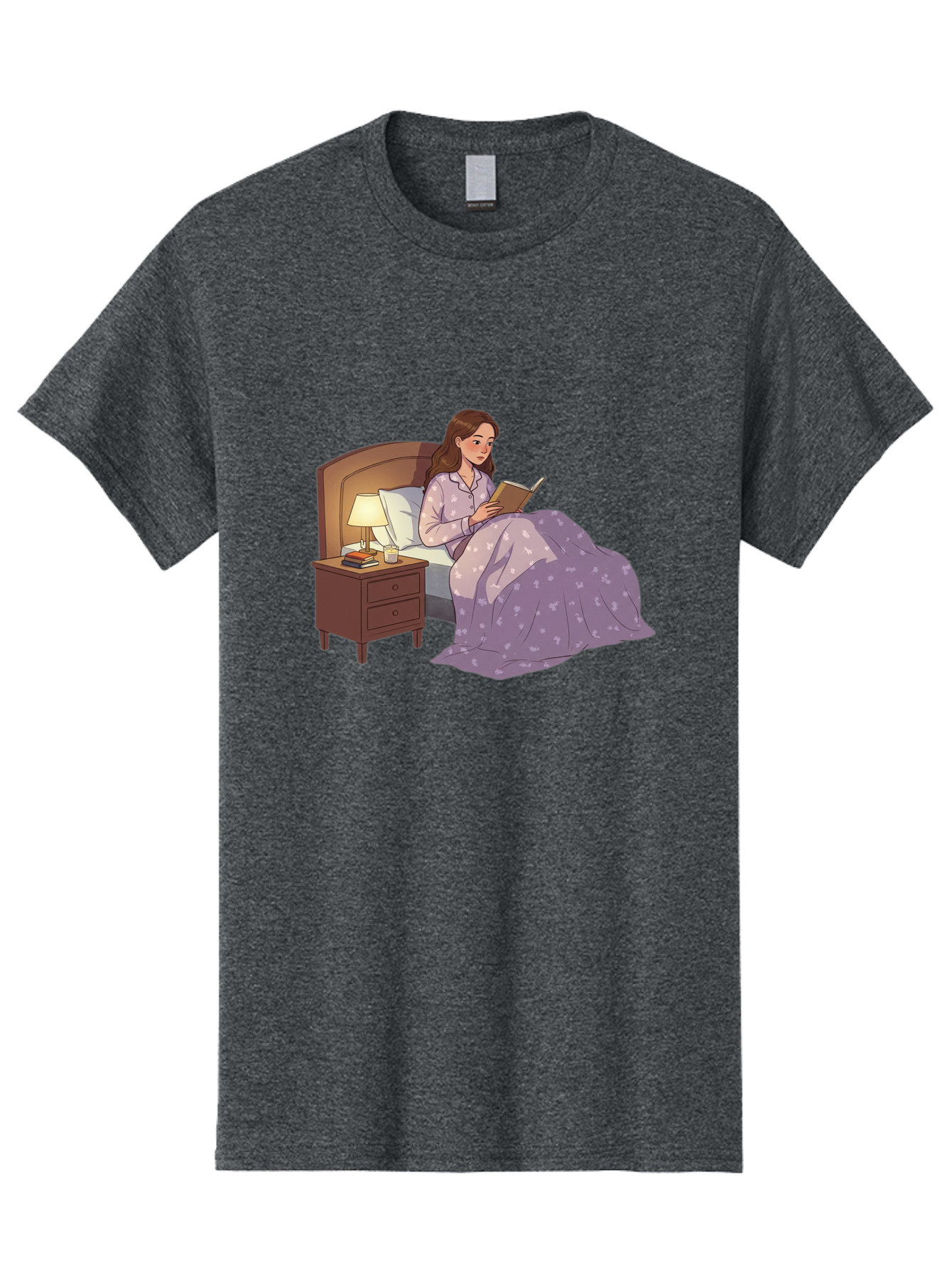 Woman-Reading-In-Bed Men'S Graphic Tee, 100% Cotton, Comfortable Casual Summer Wear, Machine Washable, Vintage Camera, Old Camera, Antique Camera, Black Camera, Classic Photography, Photography Equipment, Nostalgic Device, Film Camera, Bal632 6